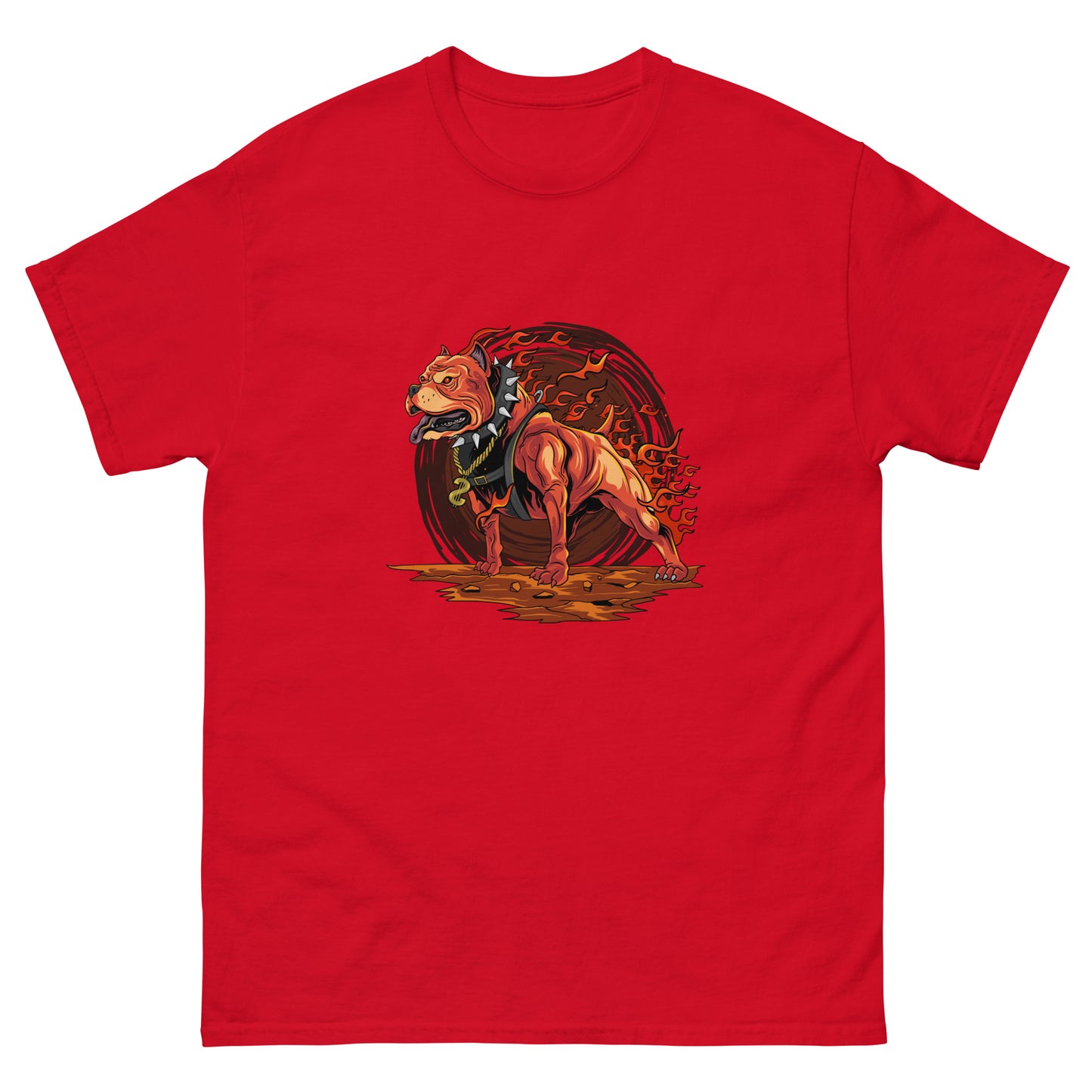Fire Pitbull Unisex classic tee