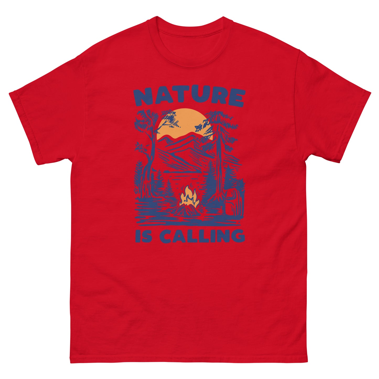 Nature is calling Unisex classic tee