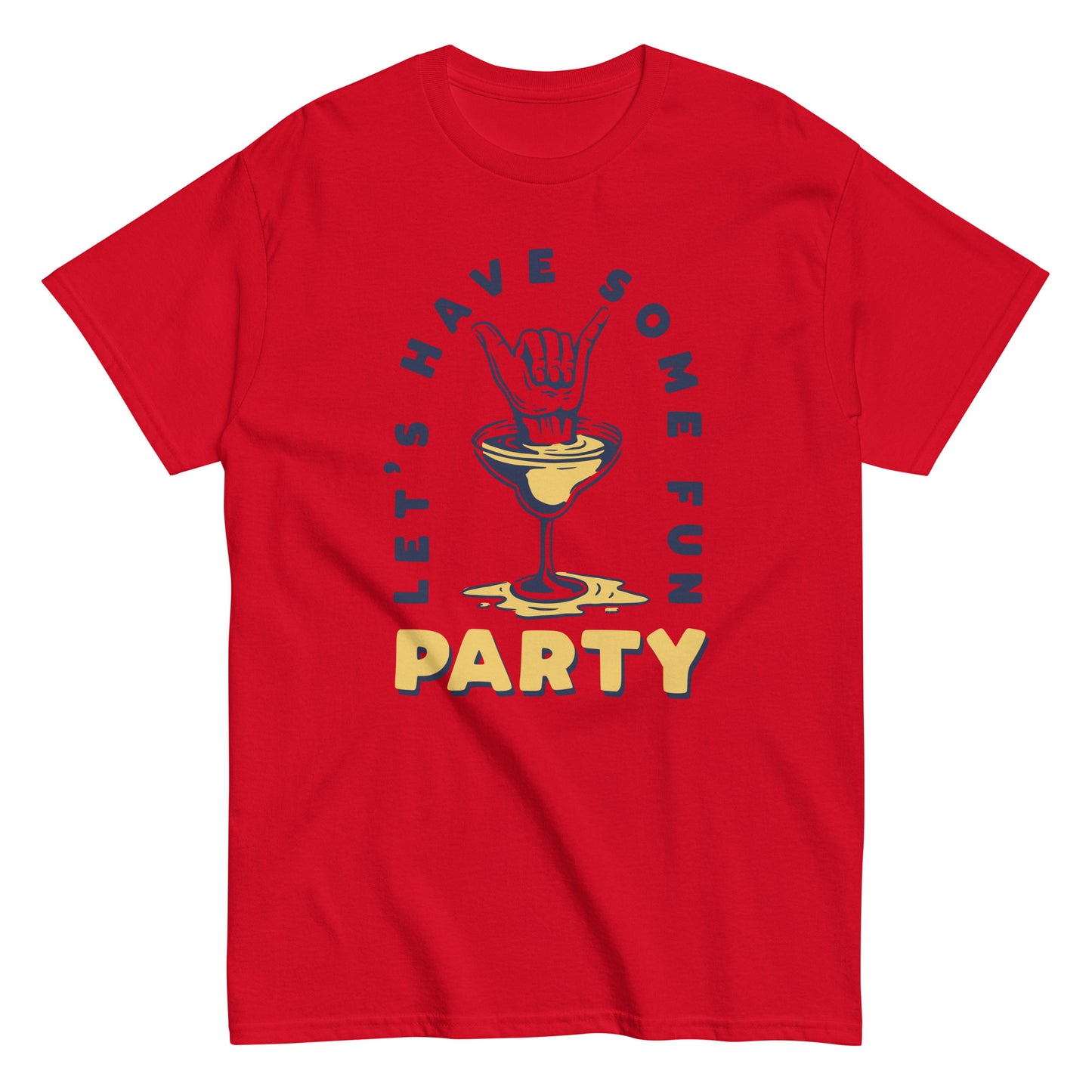 Let's have some fun party Unisex classic tee