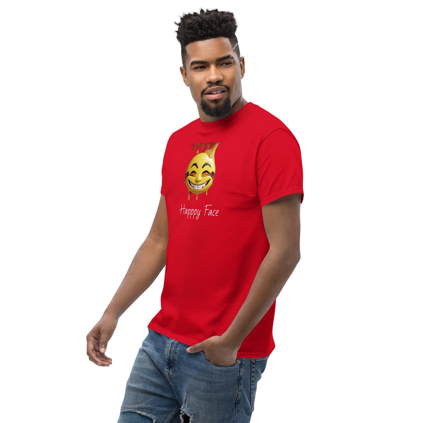 Happy face Unisex classic tee