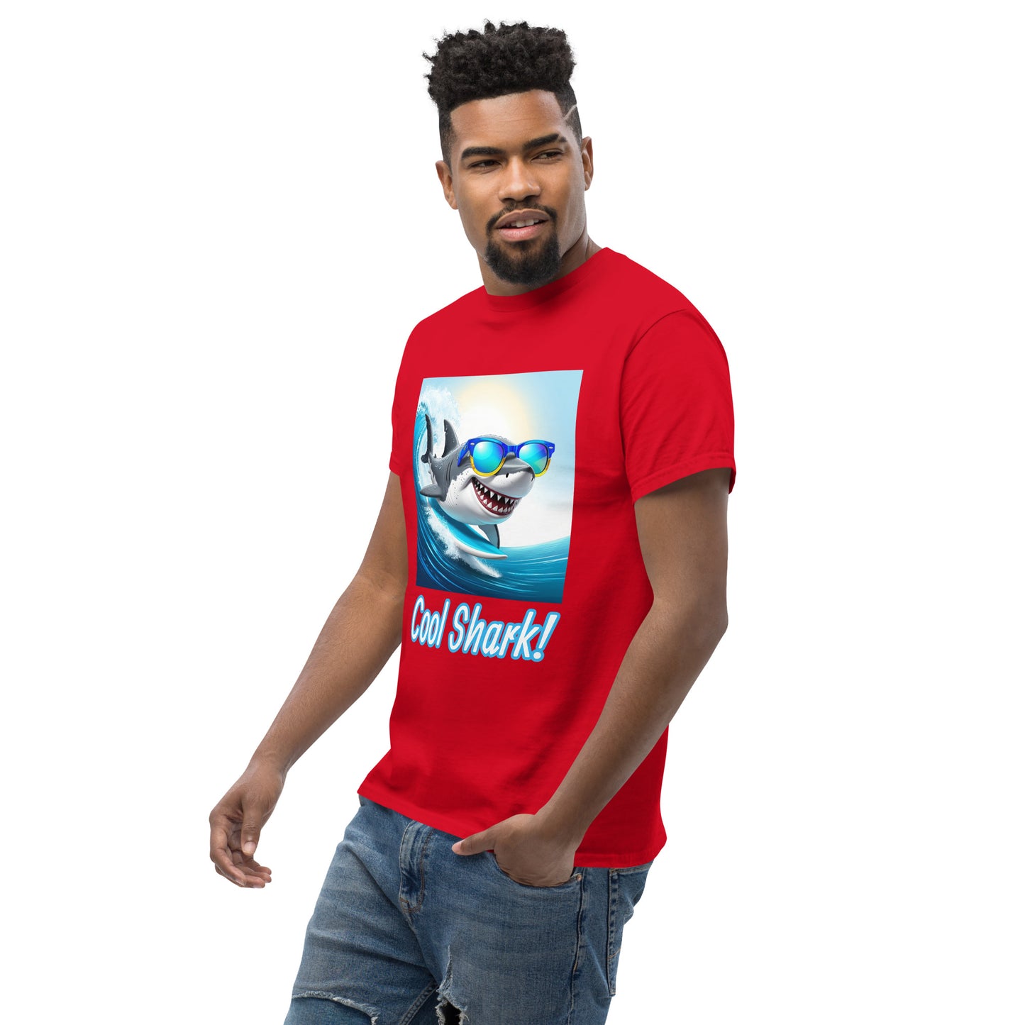 Cool shark Unisex classic tee