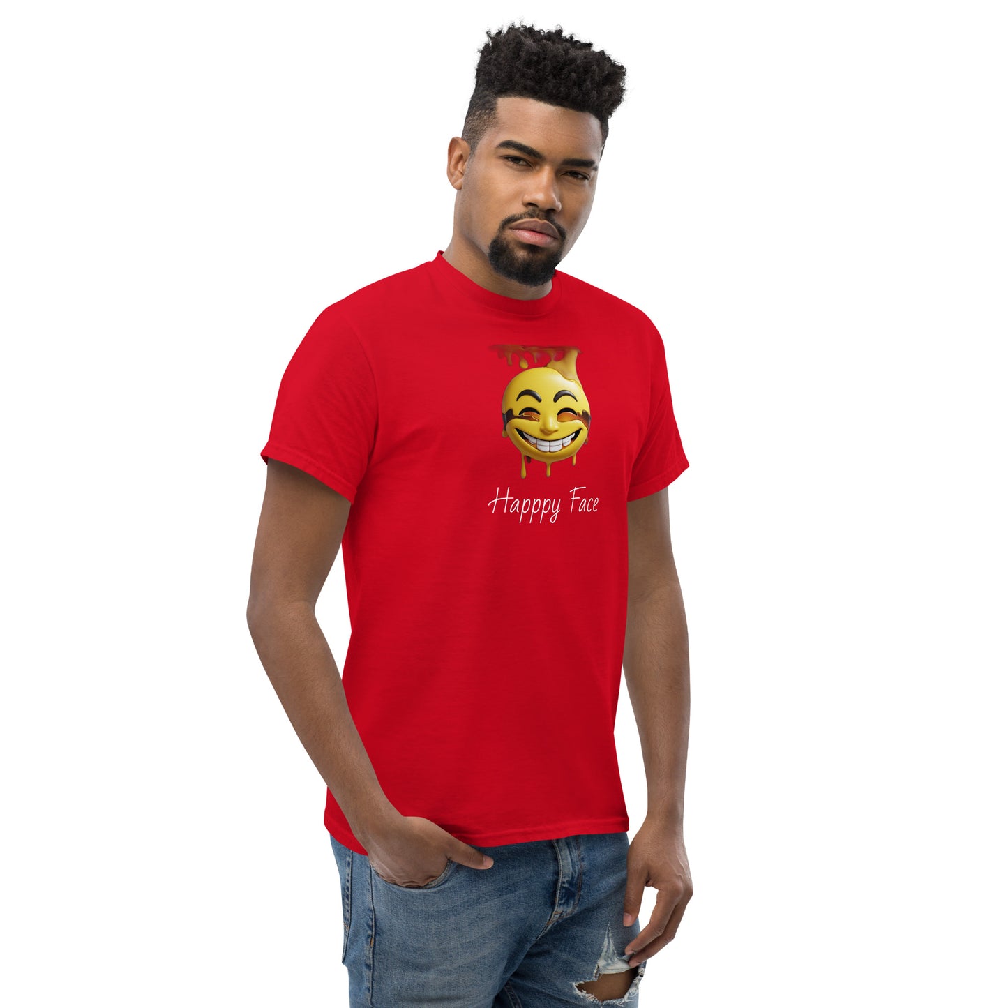 Happy face Unisex classic tee