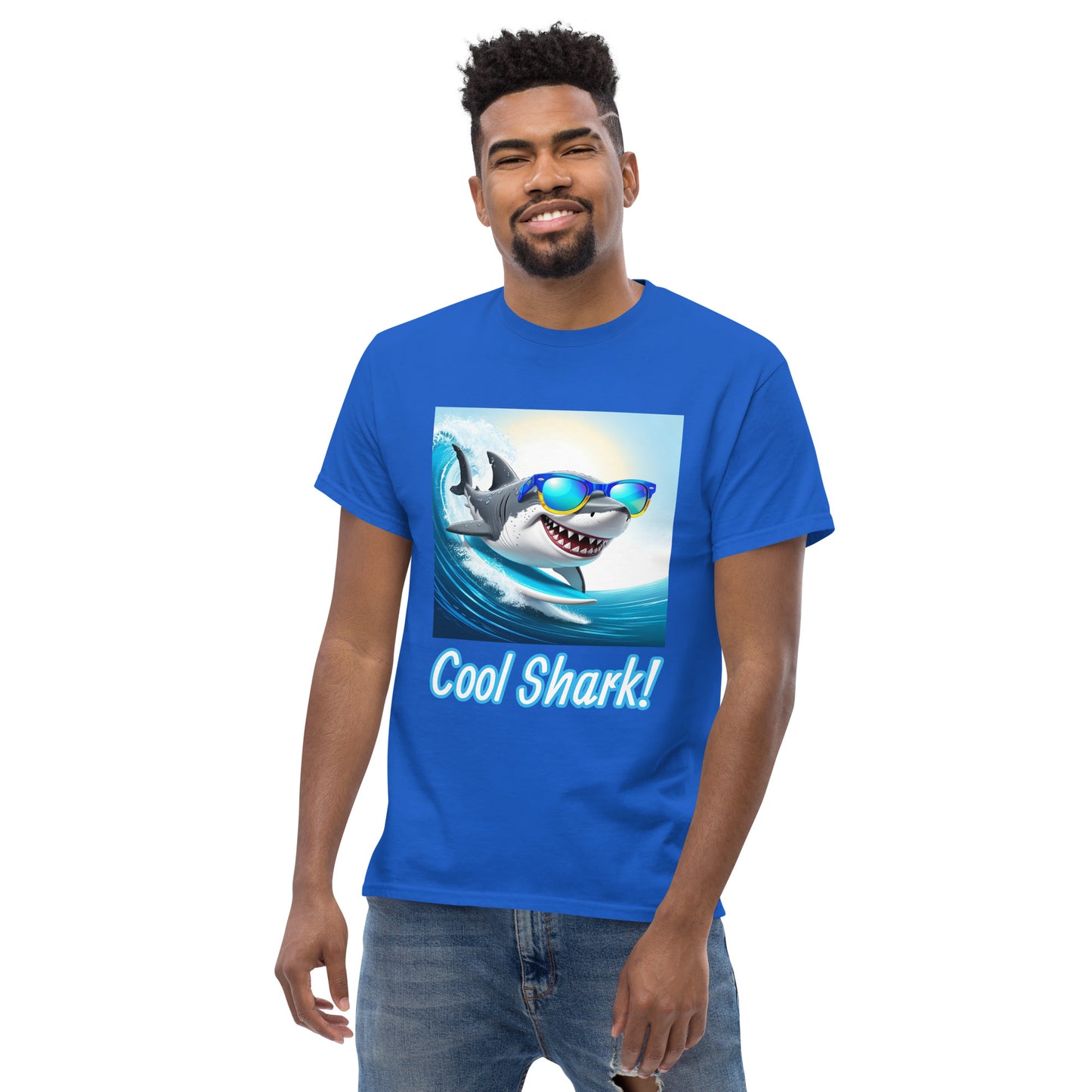 Cool shark Unisex classic tee