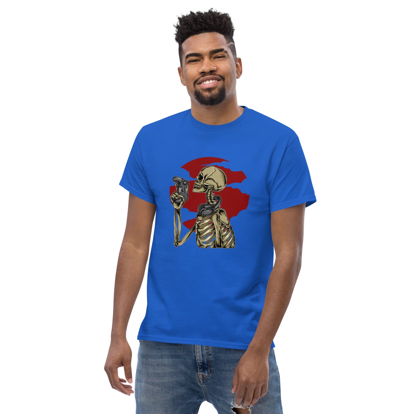 Skeleton Gamer Unisex classic tee