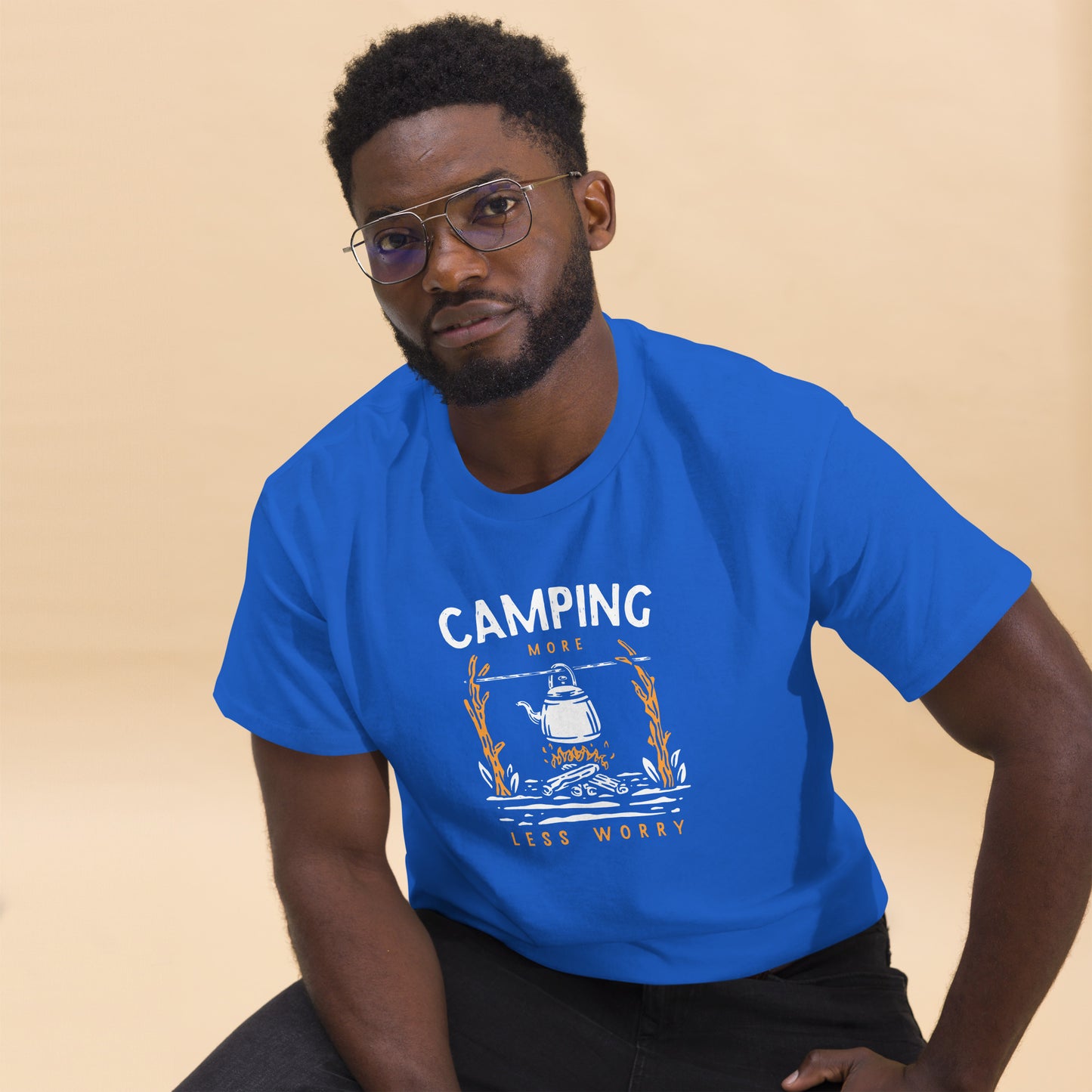 Camping more less worry  Unisex classic tee