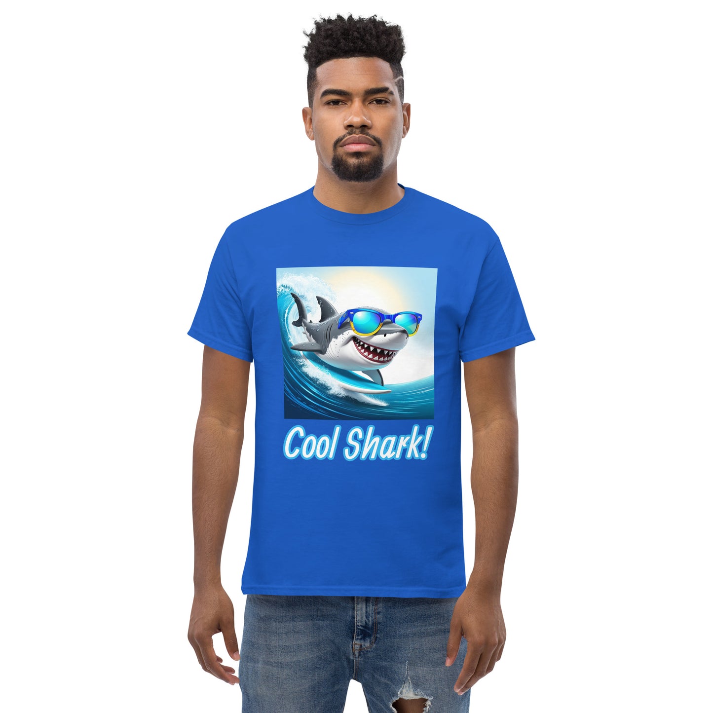 Cool shark Unisex classic tee