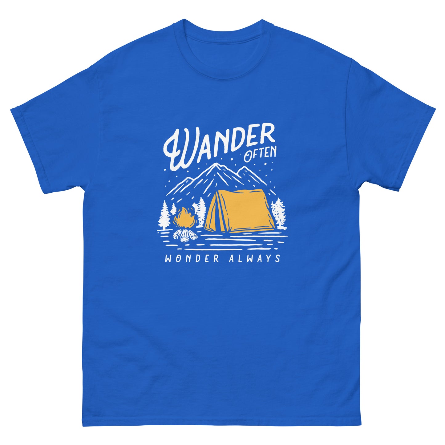 Wander often Unisex classic tee