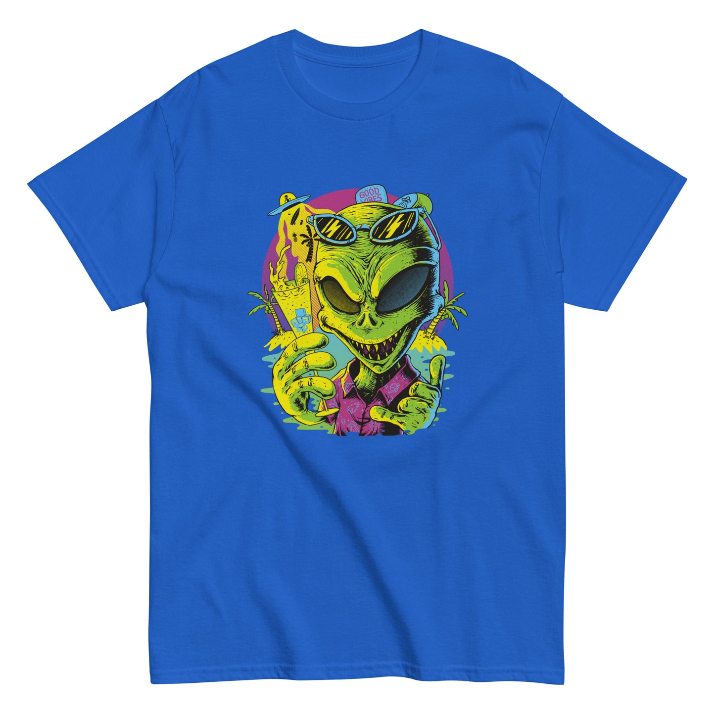 Good vibes Alien Unisex classic tee