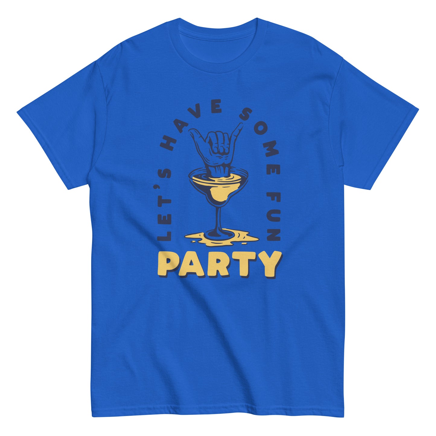 Let's have some fun party Unisex classic tee