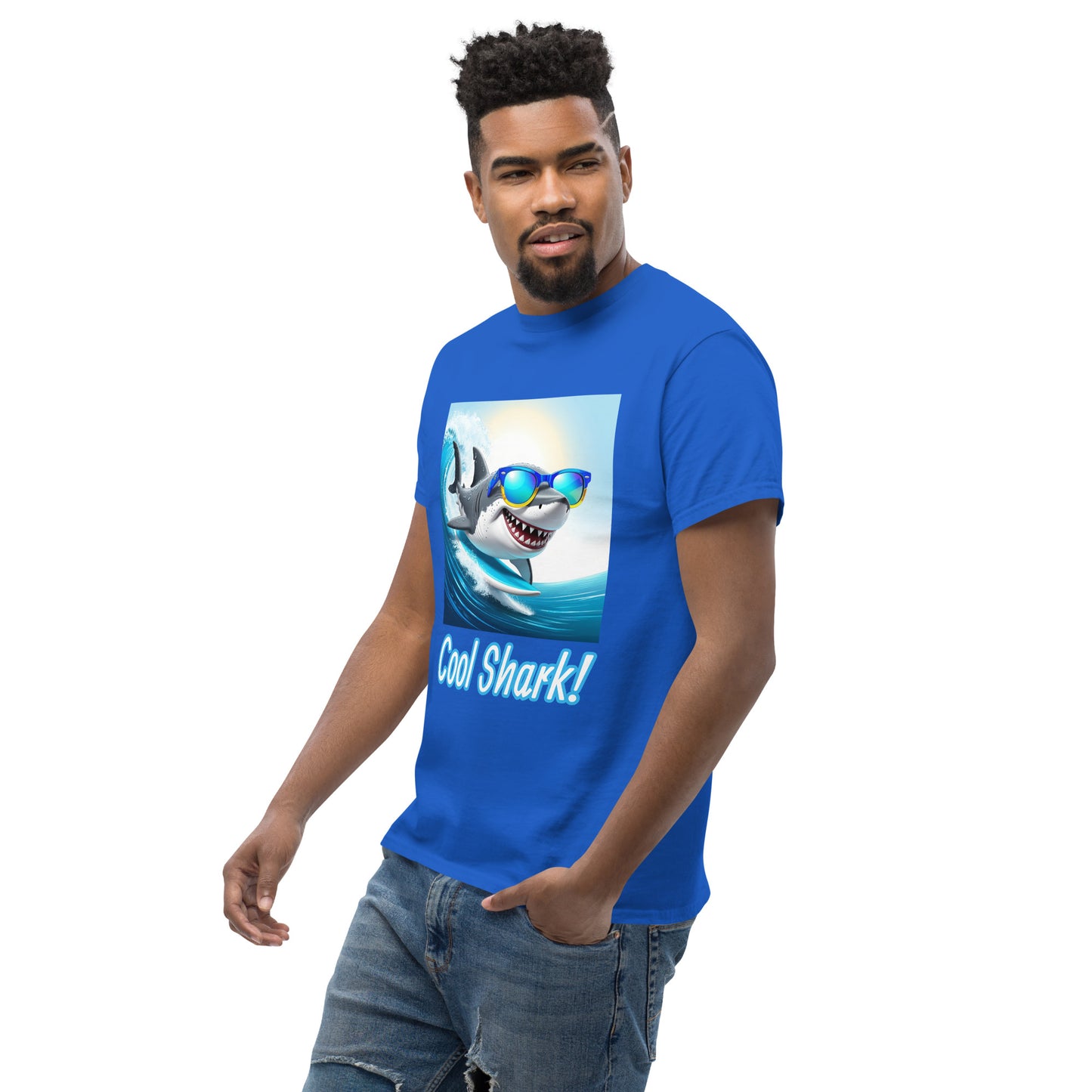 Cool shark Unisex classic tee