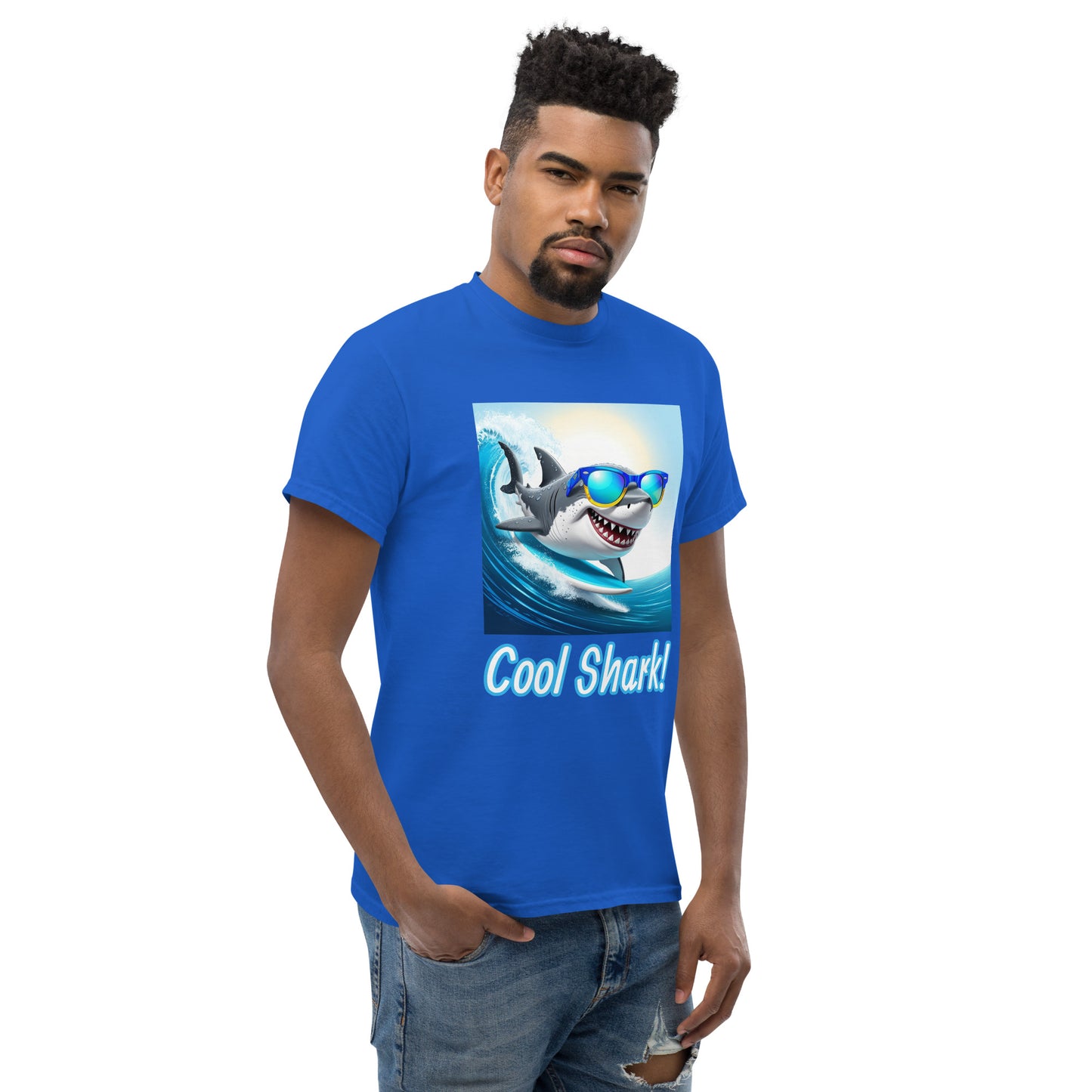 Cool shark Unisex classic tee