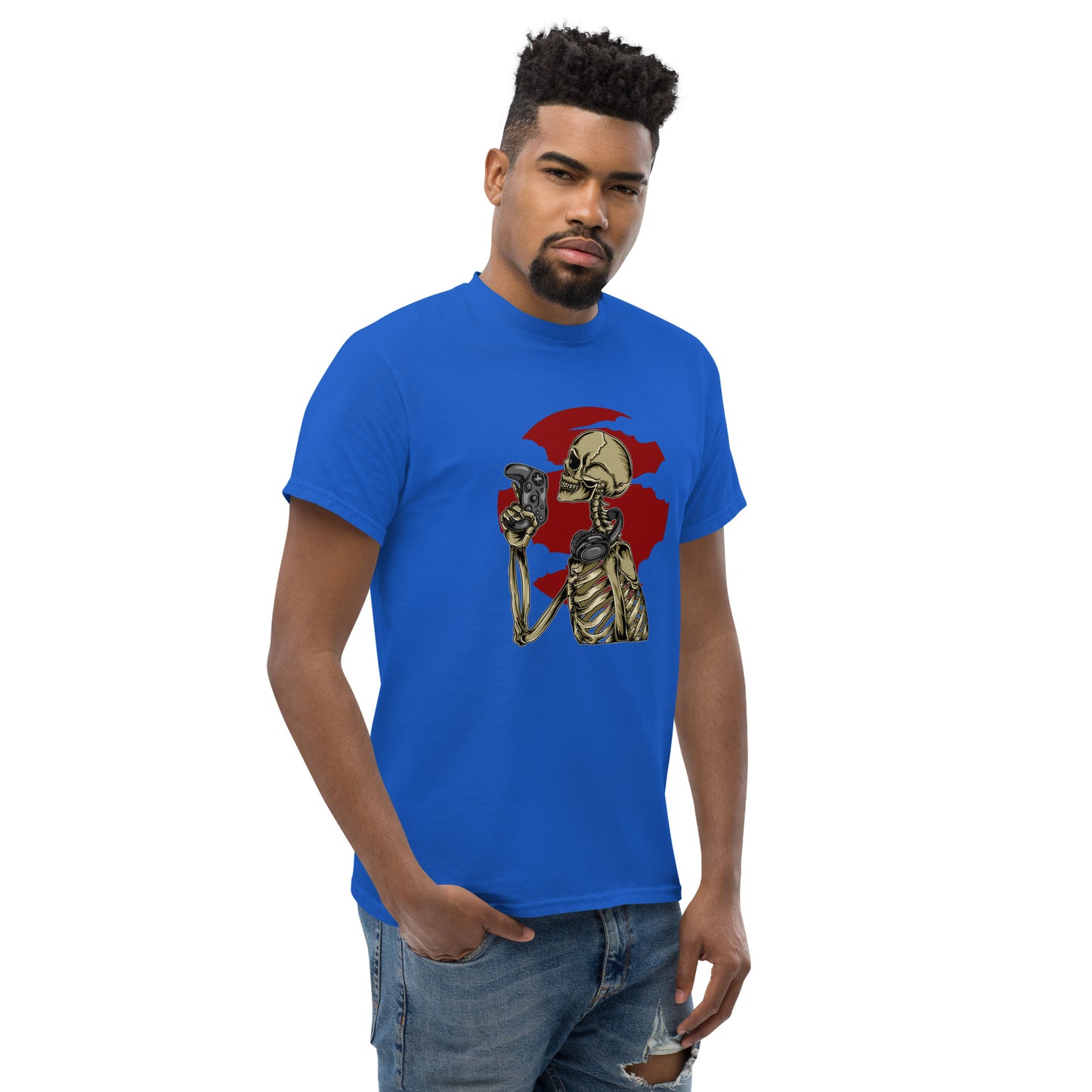 Skeleton Gamer Unisex classic tee