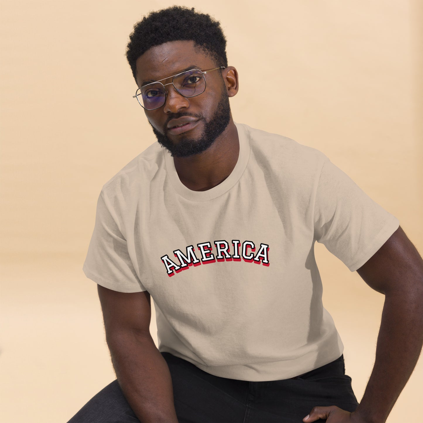 AMERICA Unisex classic tee