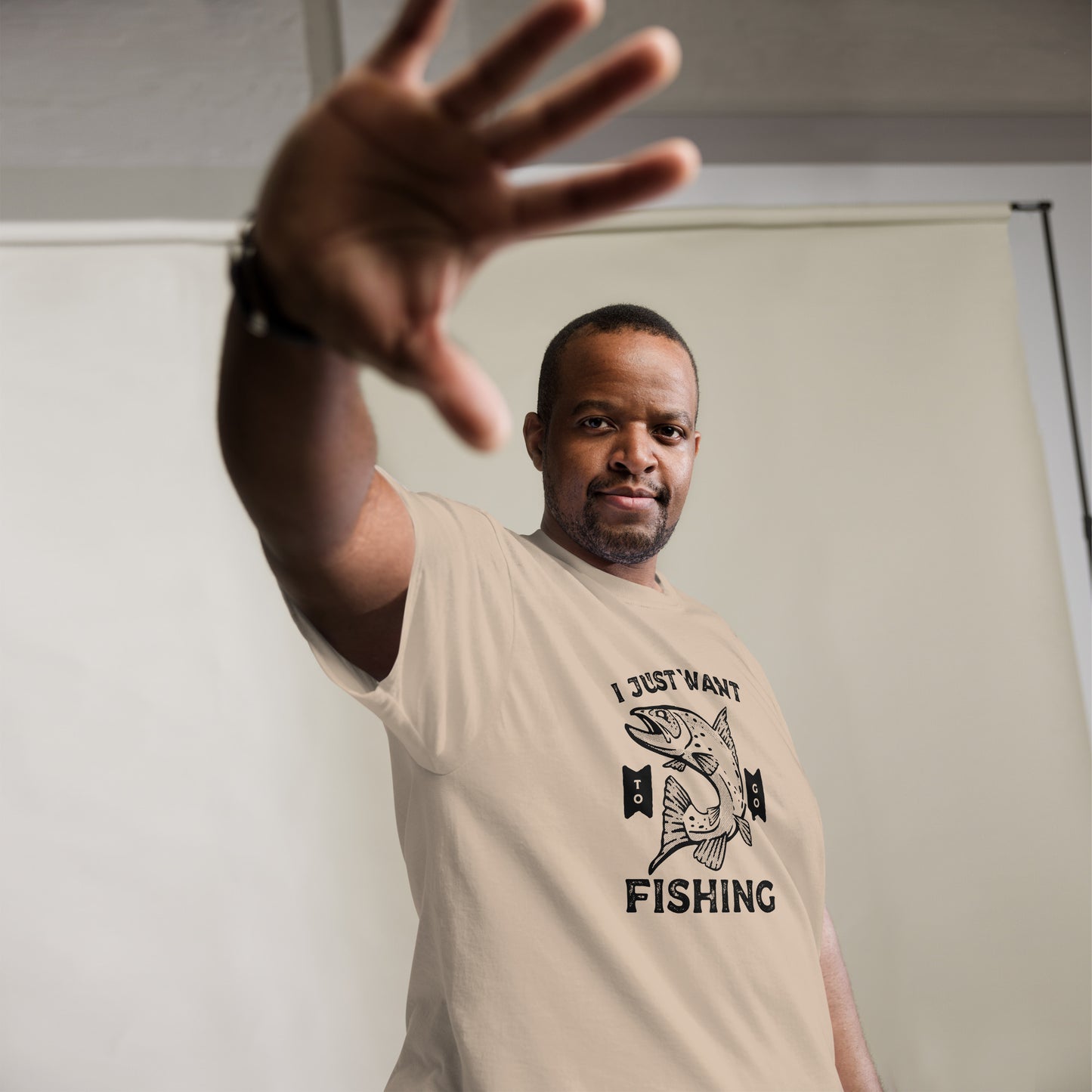 I just want to go fishing Unisex classic tee