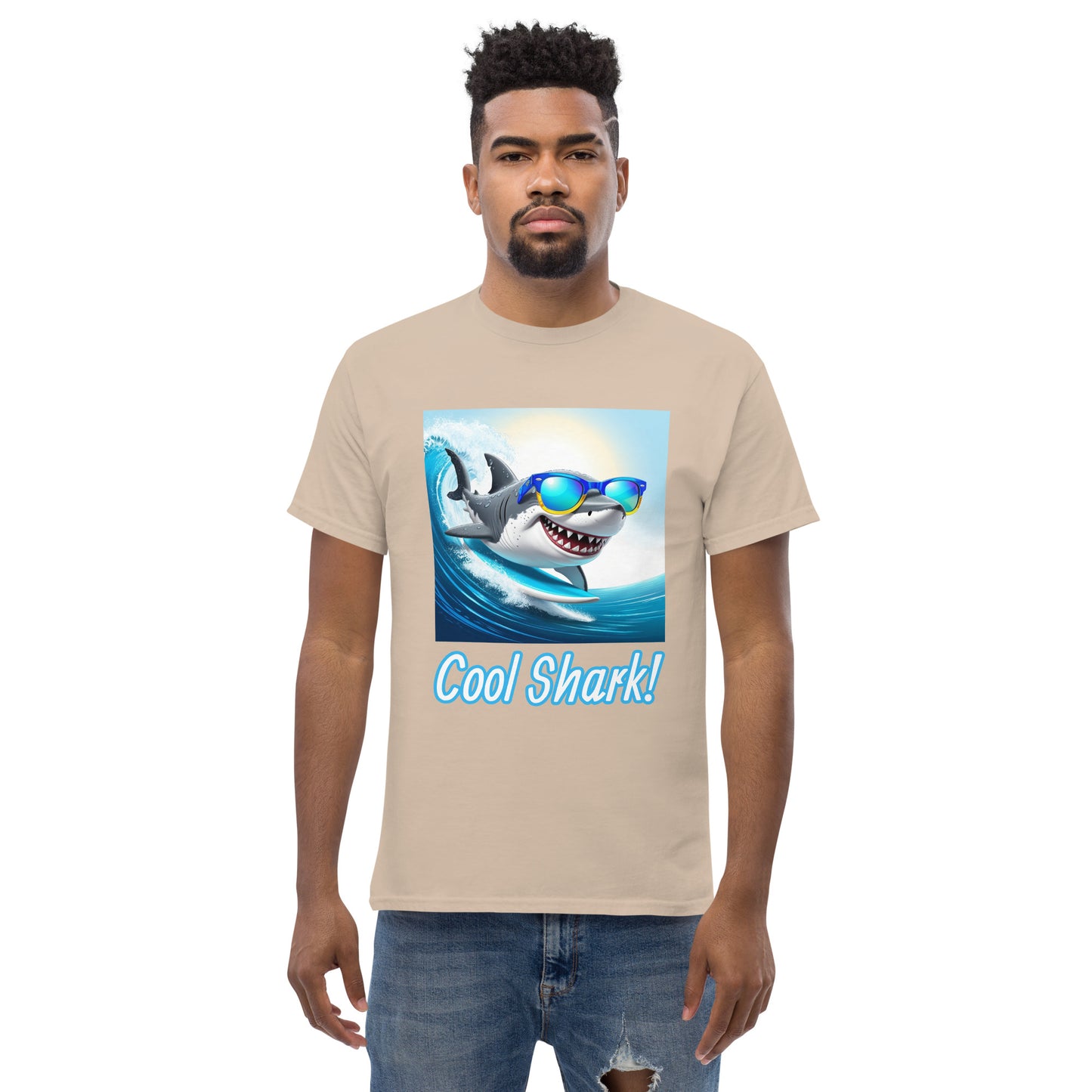 Cool shark Unisex classic tee