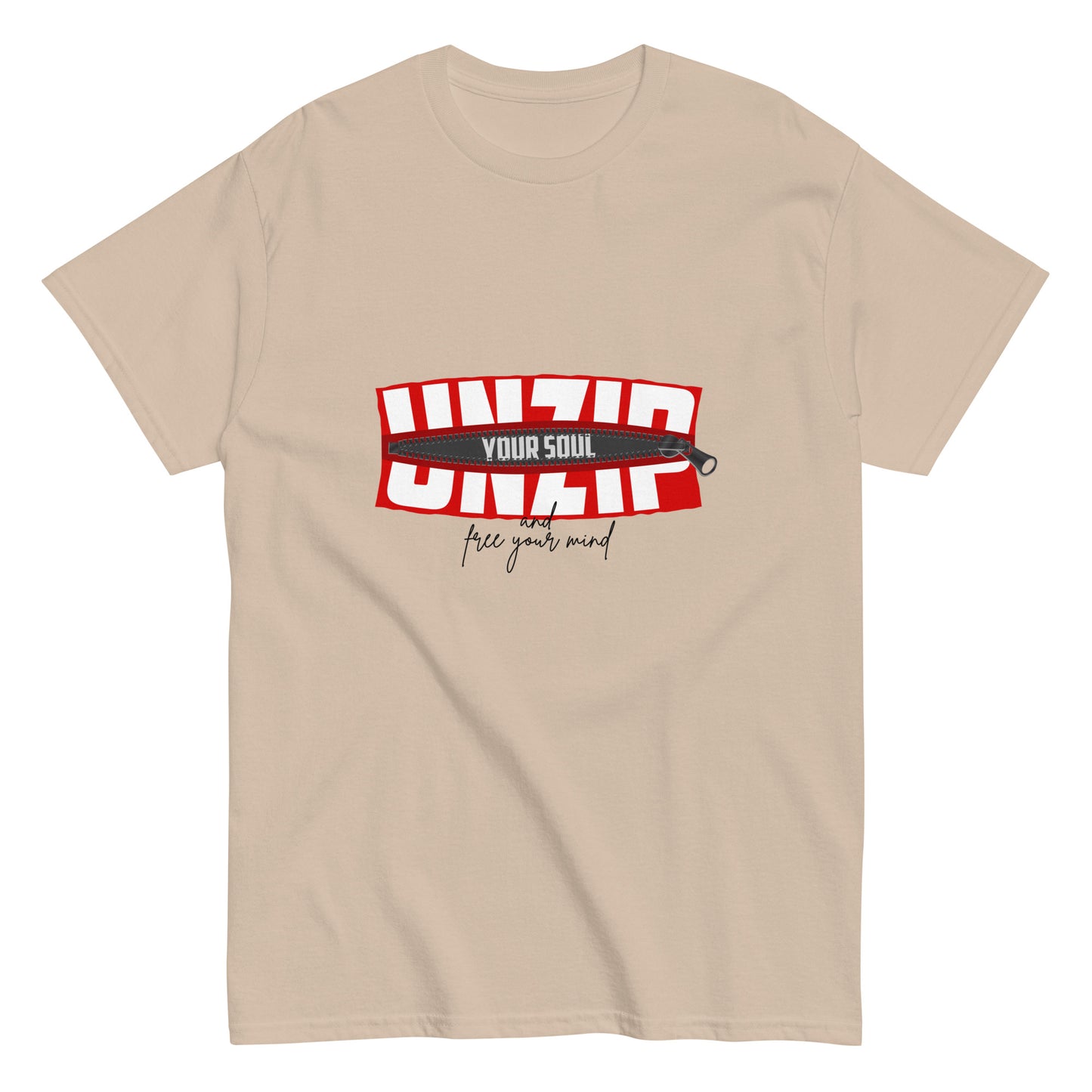 UNZIP Unisex classic tee