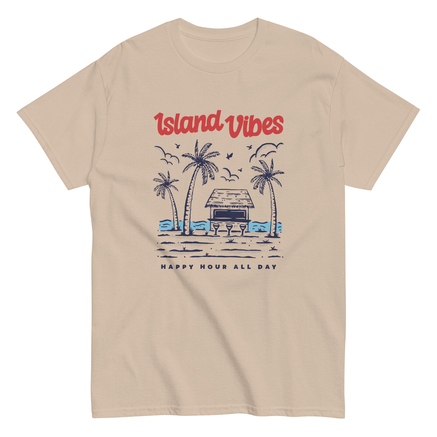 Island vibes  Unisex classic tee