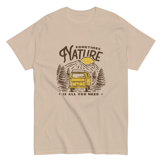 Sometimes nature Unisex classic tee