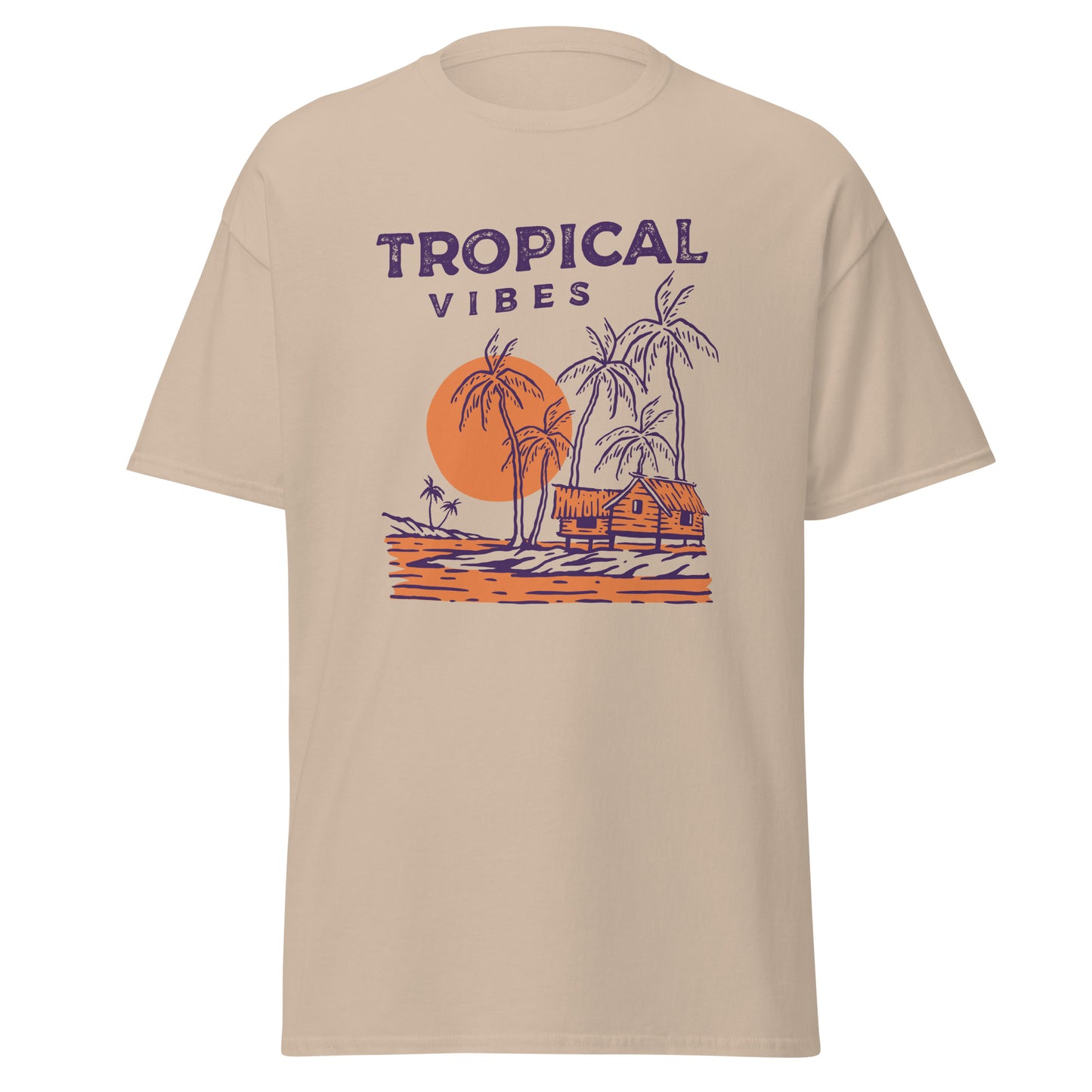 Tropical vibes Unisex classic tee