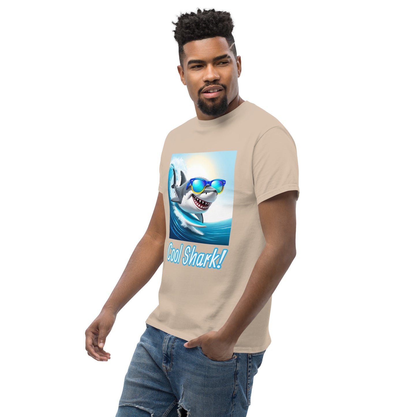 Cool shark Unisex classic tee