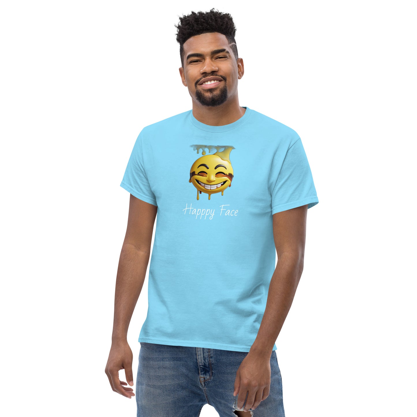 Happy face Unisex classic tee