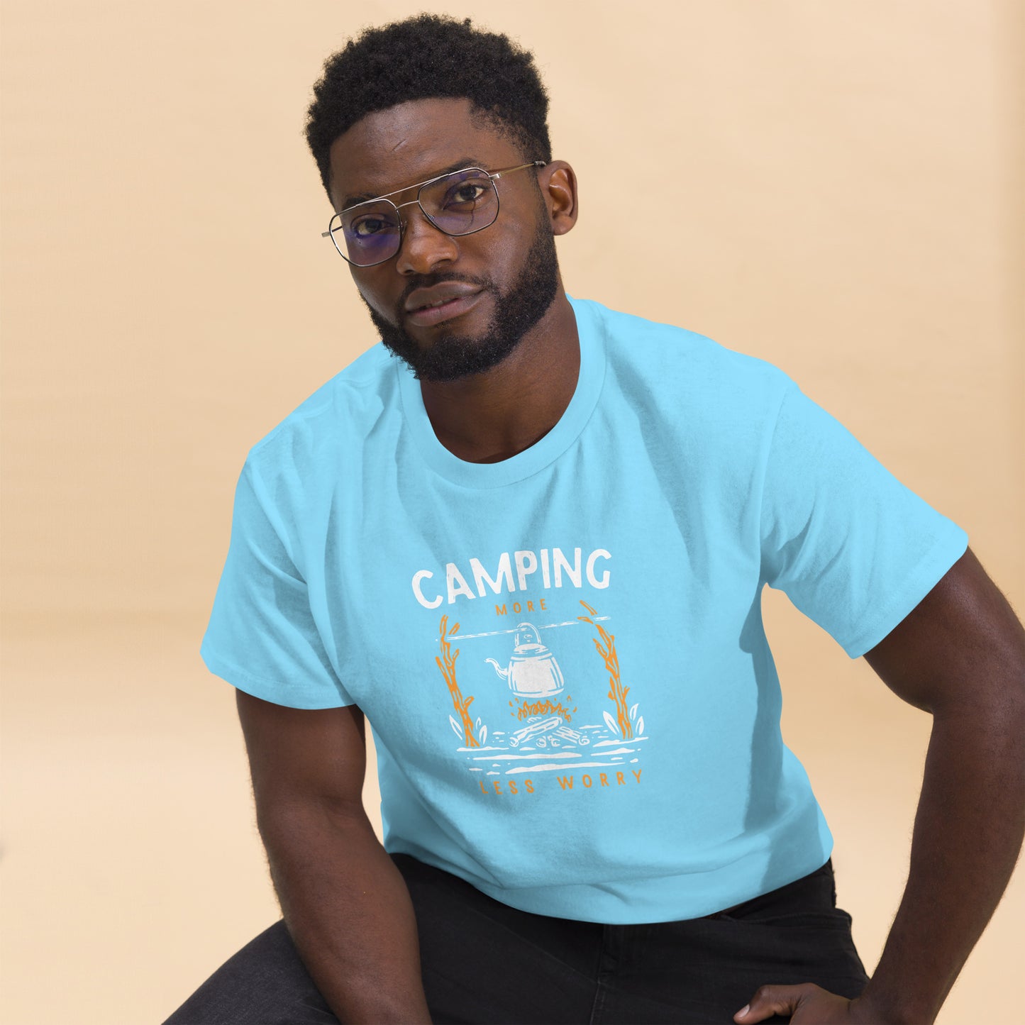Camping more less worry  Unisex classic tee