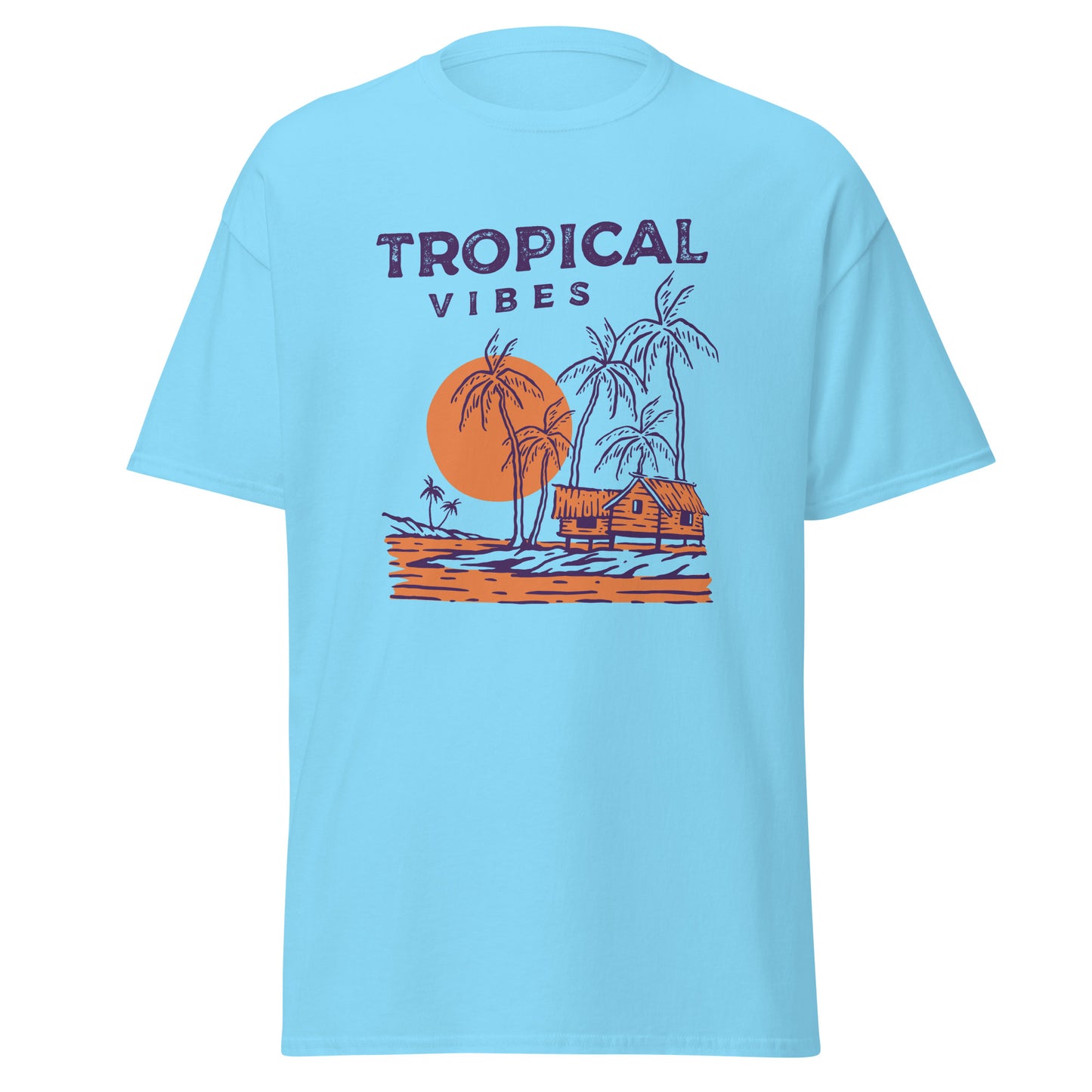 Tropical vibes Unisex classic tee