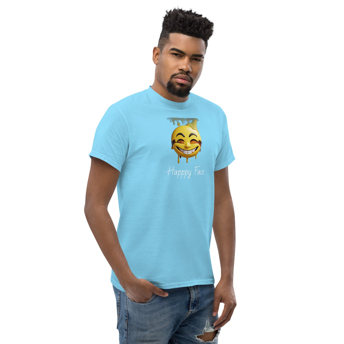Happy face Unisex classic tee