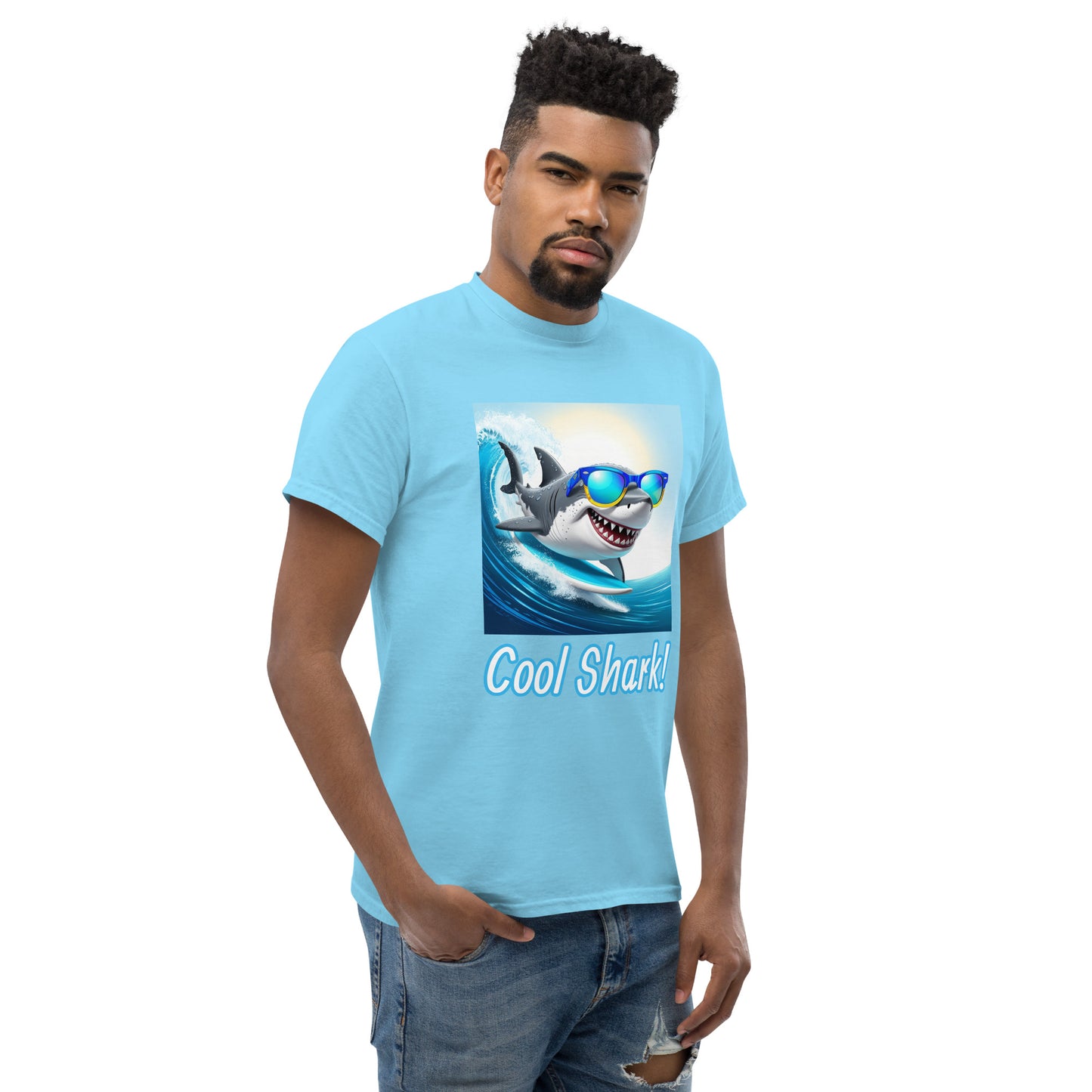 Cool shark Unisex classic tee