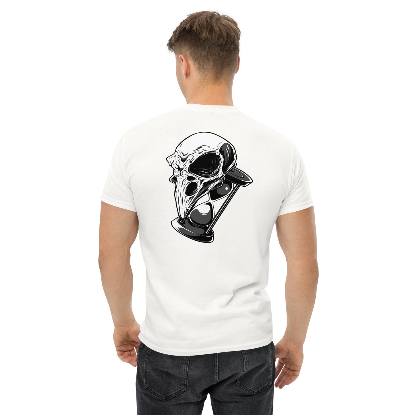 Skull sand clock Unisex classic tee