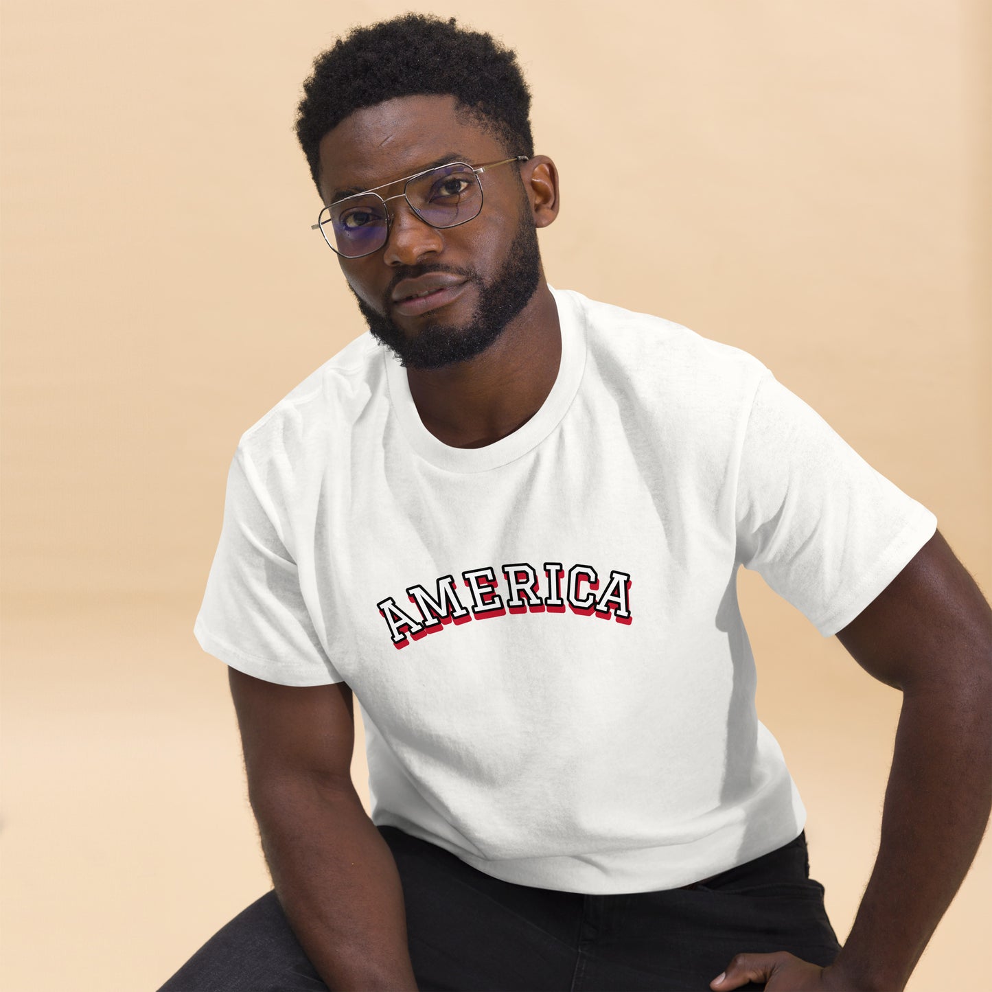 AMERICA Unisex classic tee