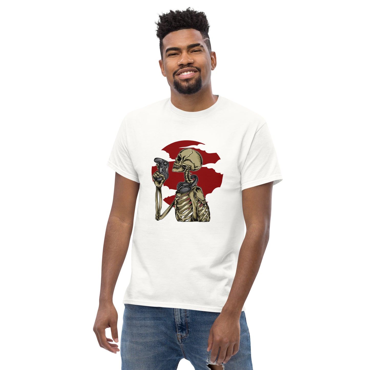 Skeleton Gamer Unisex classic tee