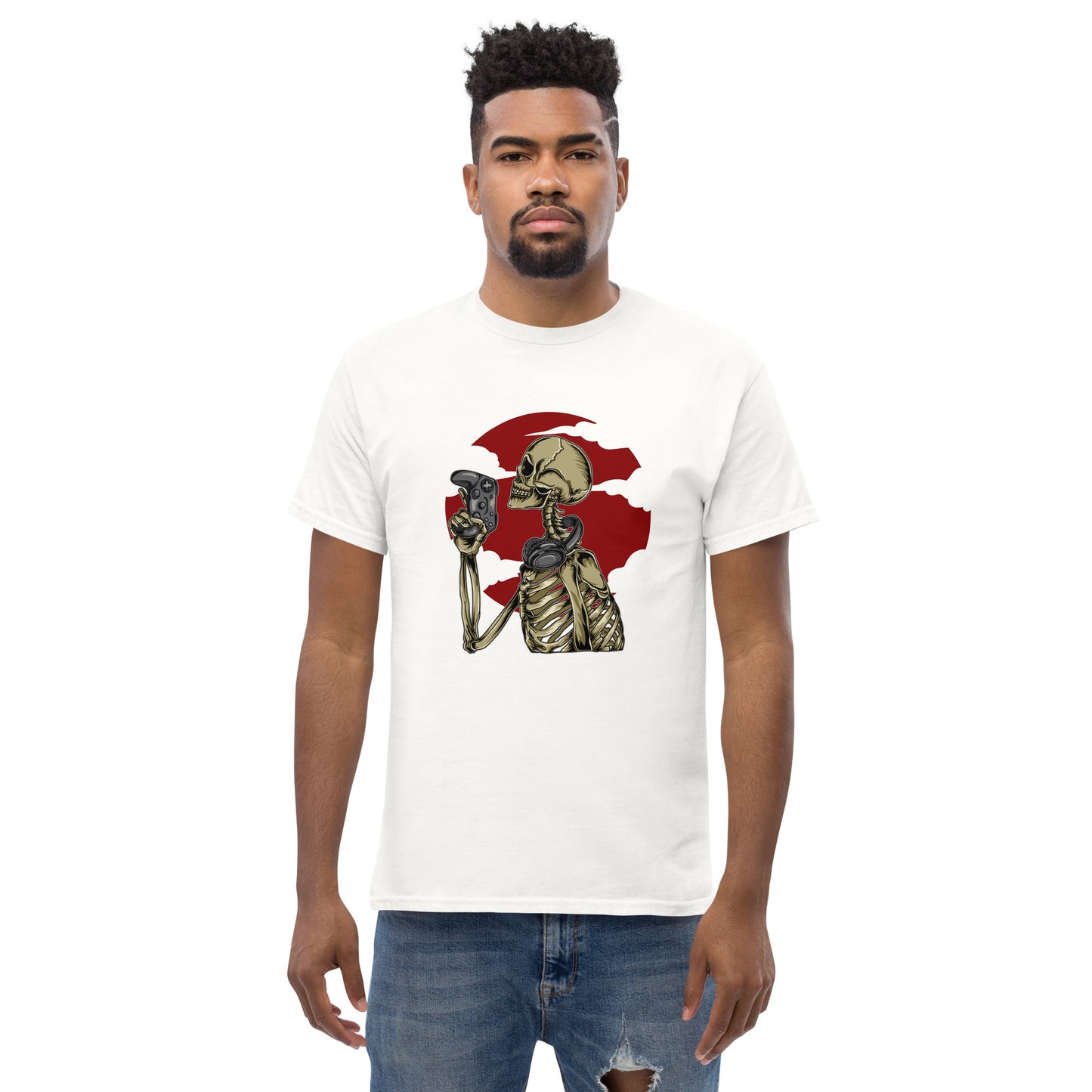 Skeleton Gamer Unisex classic tee