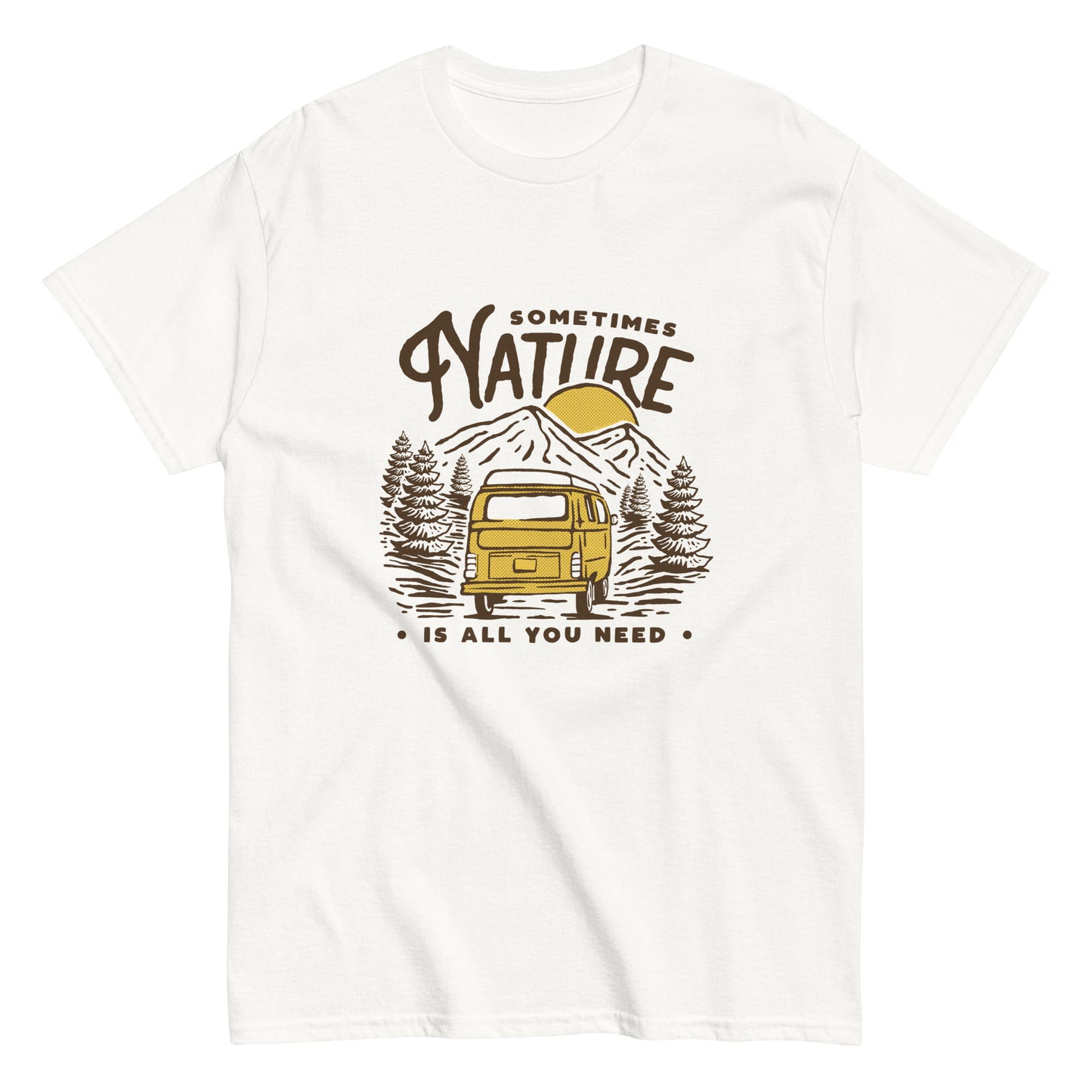 Sometimes nature Unisex classic tee