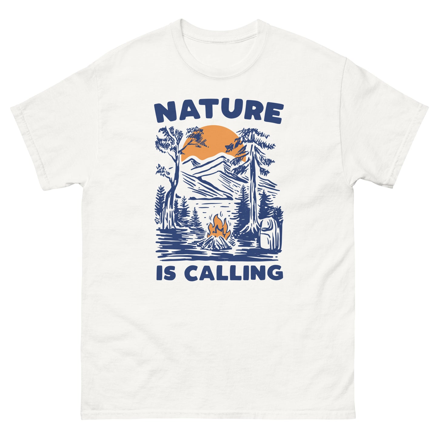Nature is calling Unisex classic tee