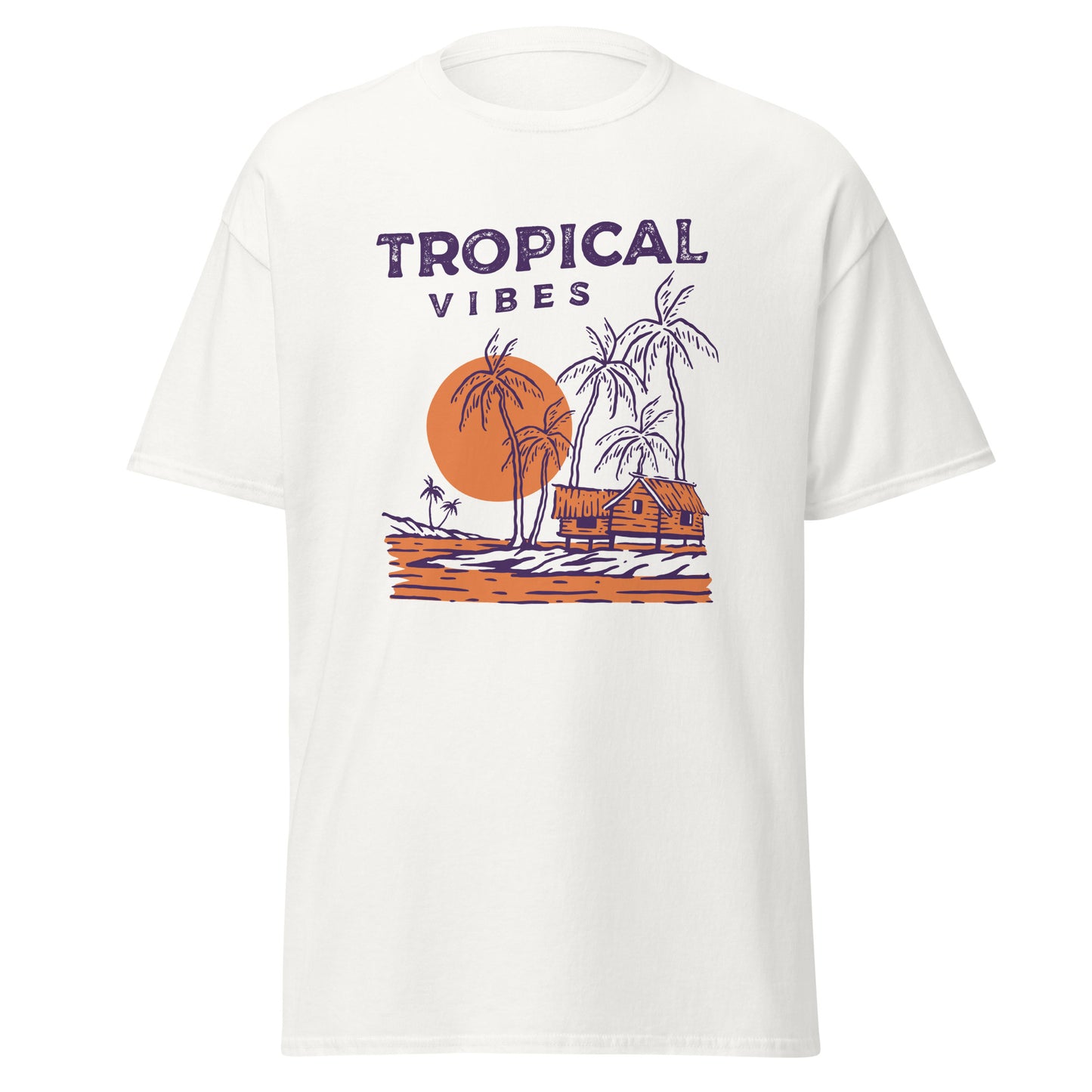 Tropical vibes Unisex classic tee