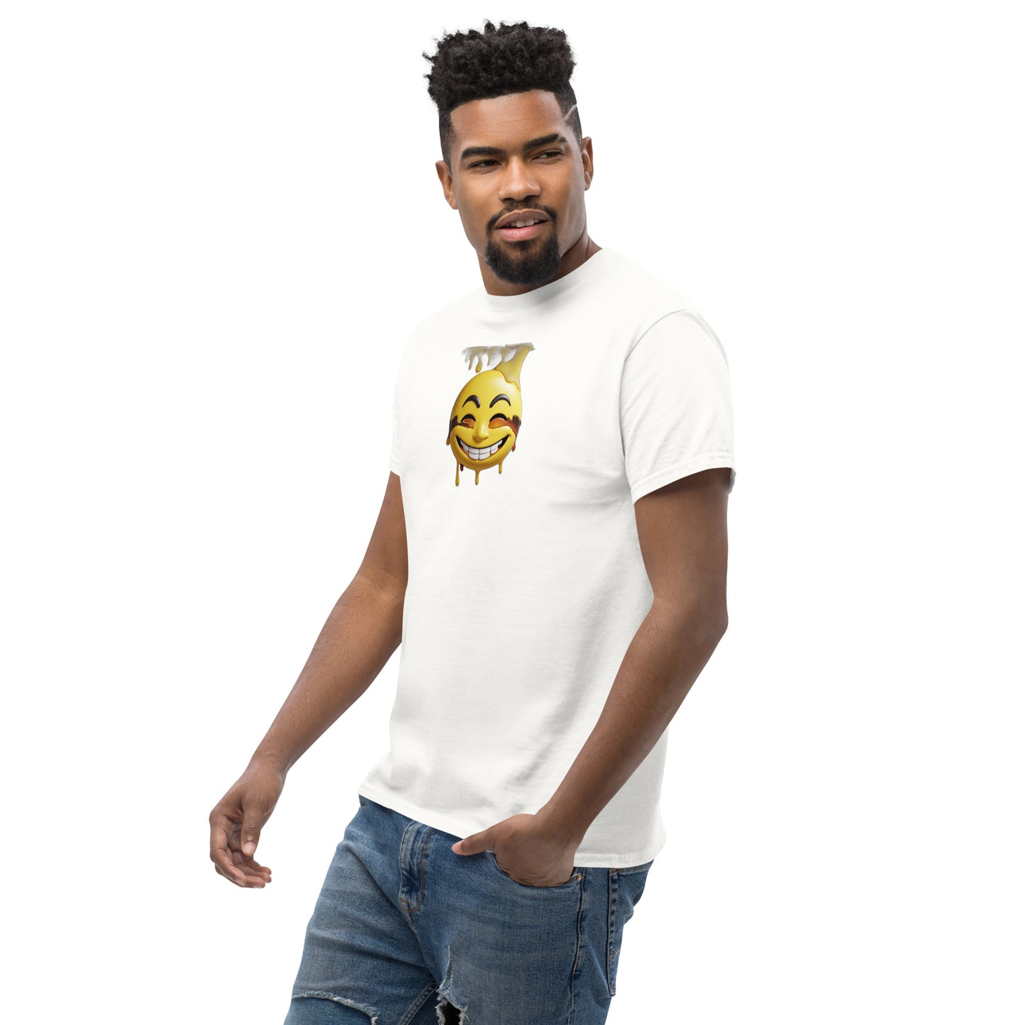 Happy face Unisex classic tee