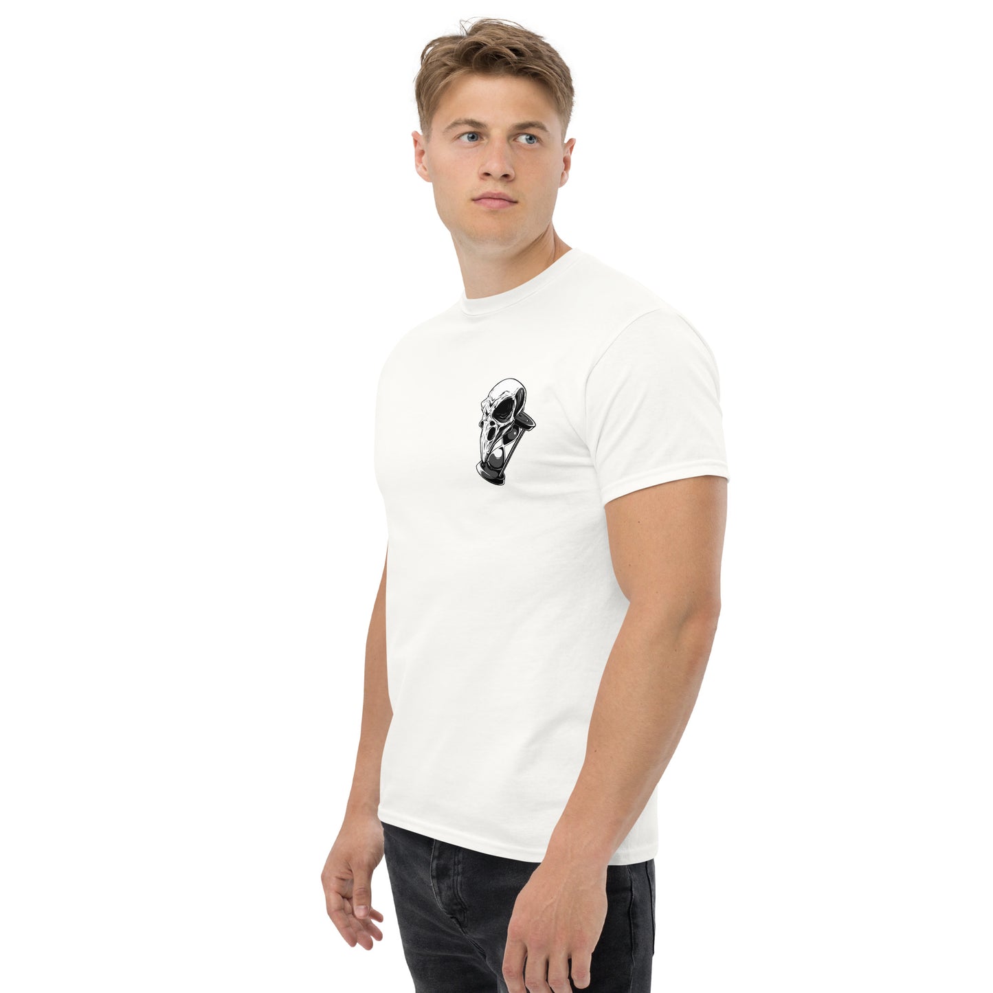 Skull sand clock Unisex classic tee
