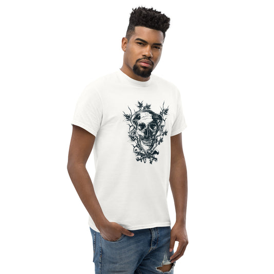 Skull on branches Unisex classic tee