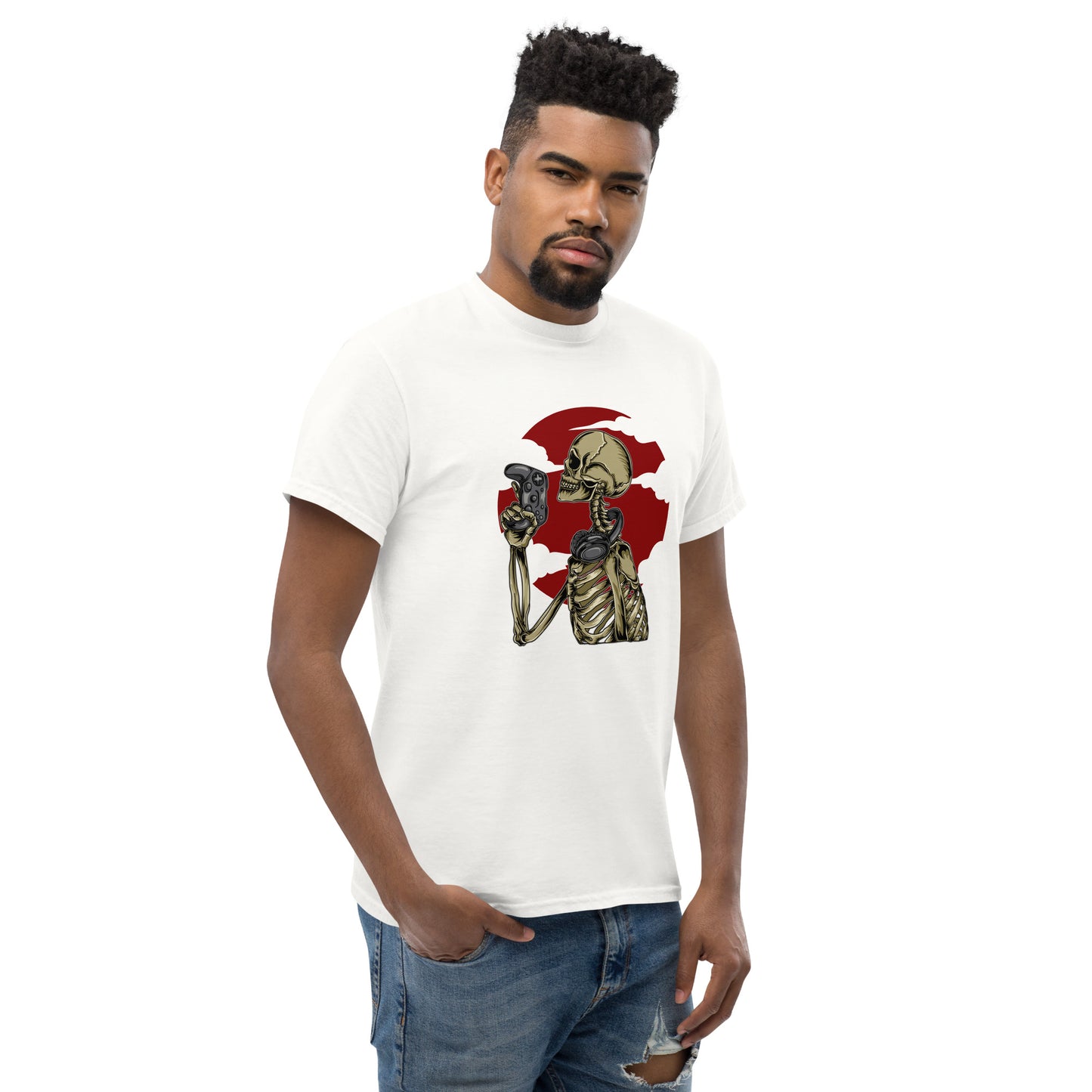 Skeleton Gamer Unisex classic tee