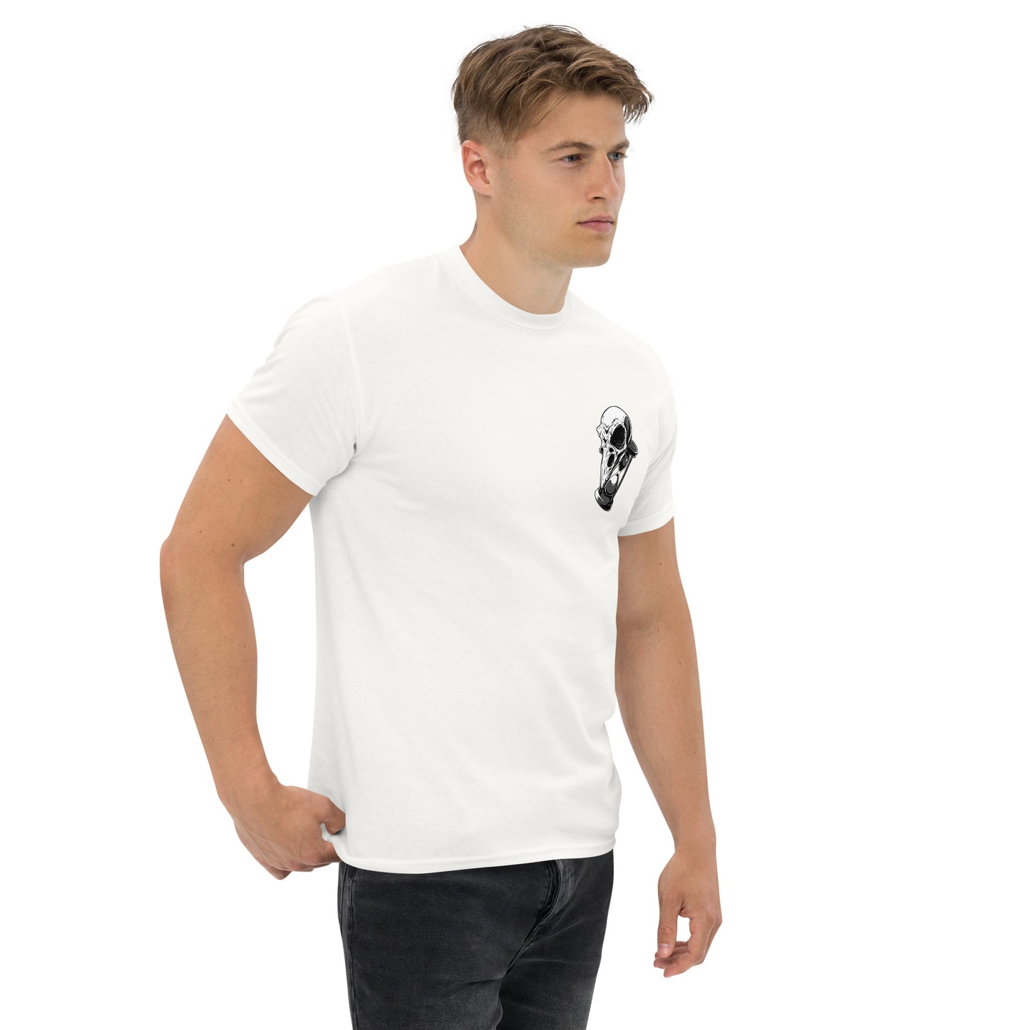 Skull sand clock Unisex classic tee