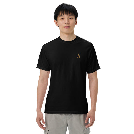X Gold Unisex garment-dyed heavyweight t-shirt