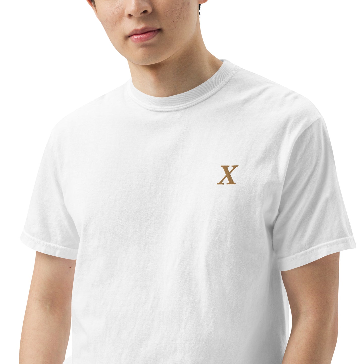 X Gold Unisex garment-dyed heavyweight t-shirt