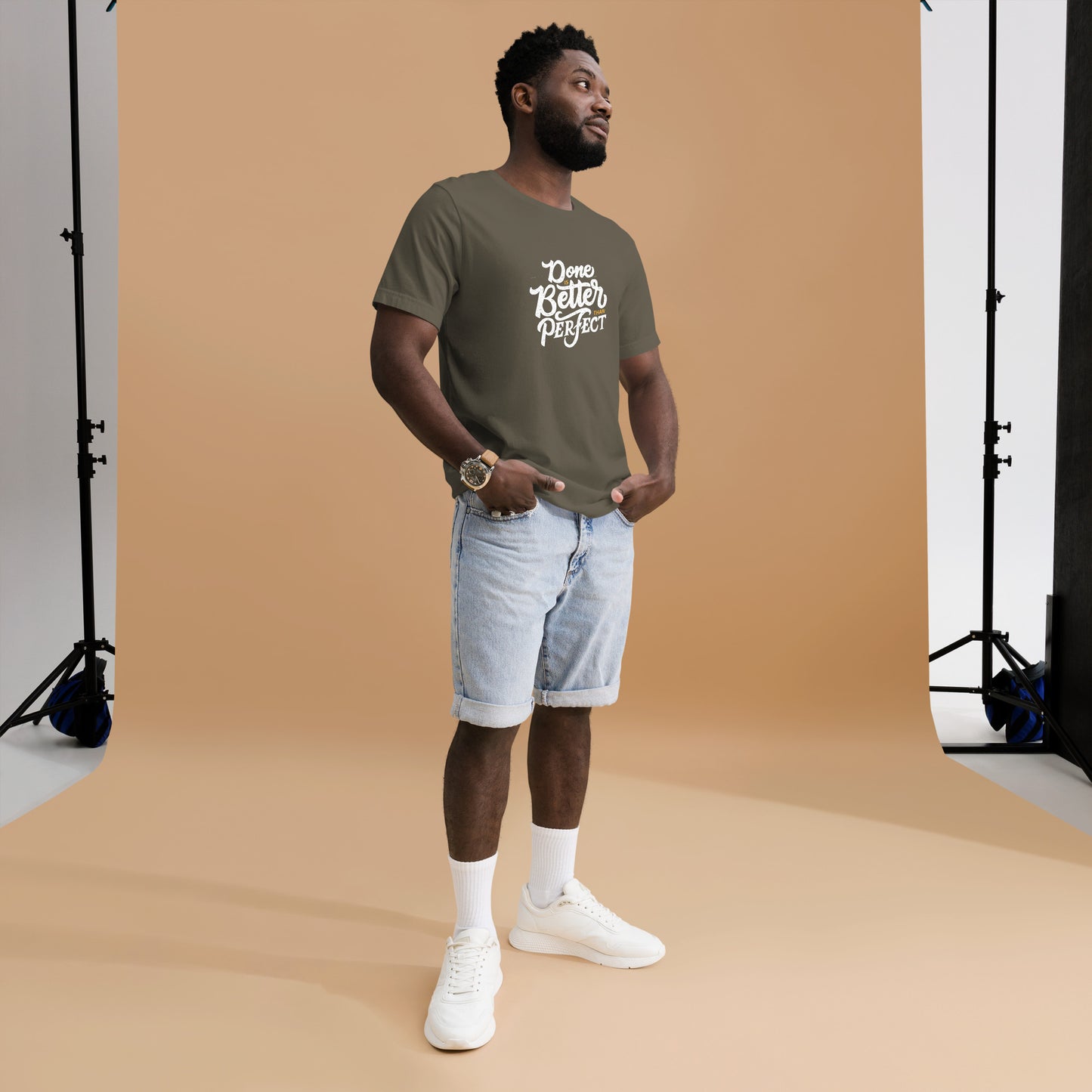 Done Is Better Than Perfect Unisex t-shirt