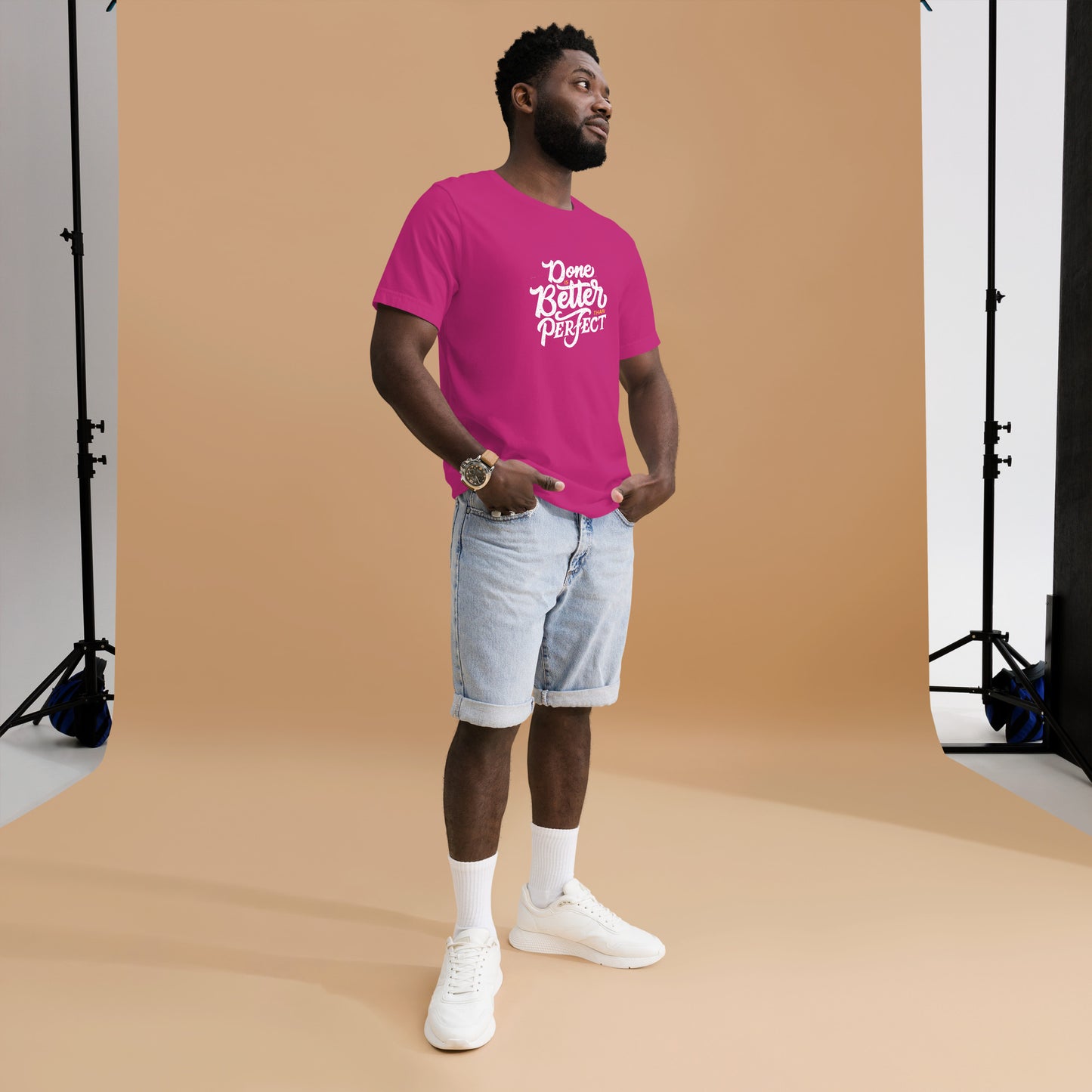 Done Is Better Than Perfect Unisex t-shirt