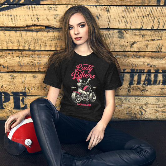 Lady Bikers Unisex t-shirt