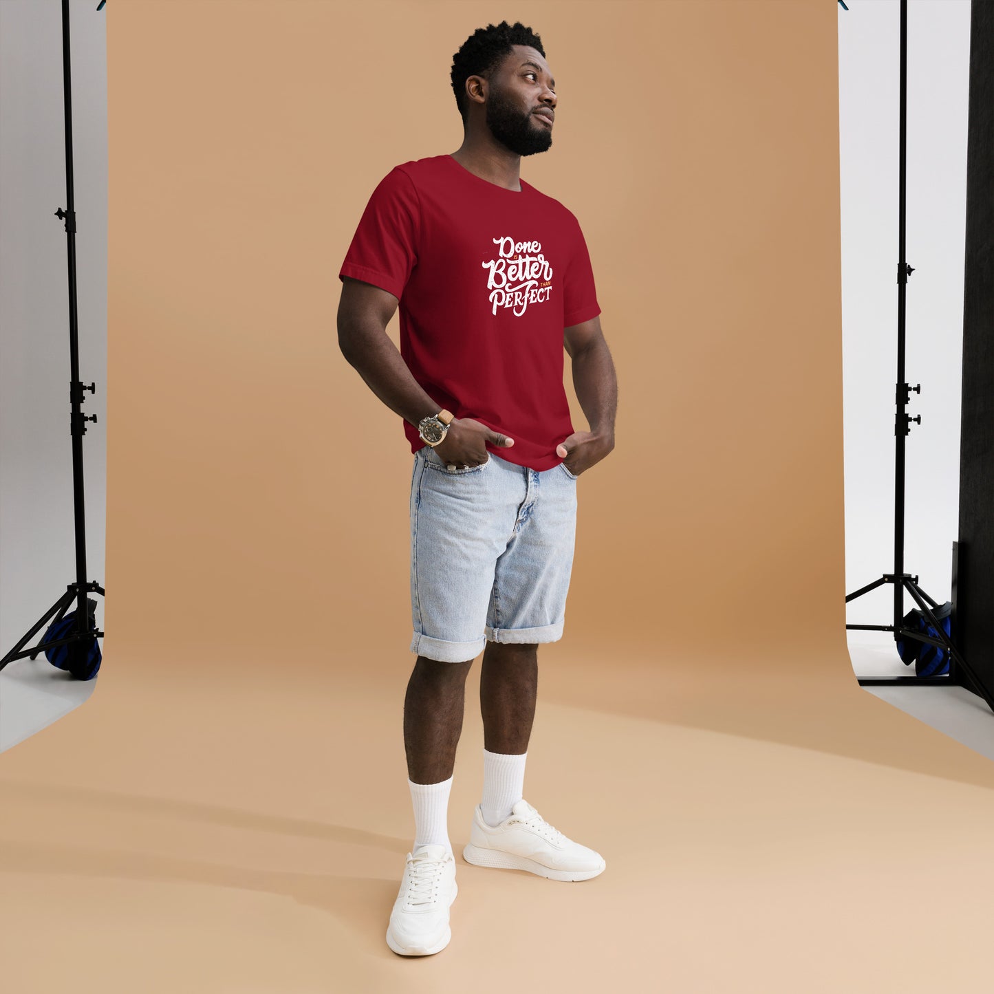 Done Is Better Than Perfect Unisex t-shirt