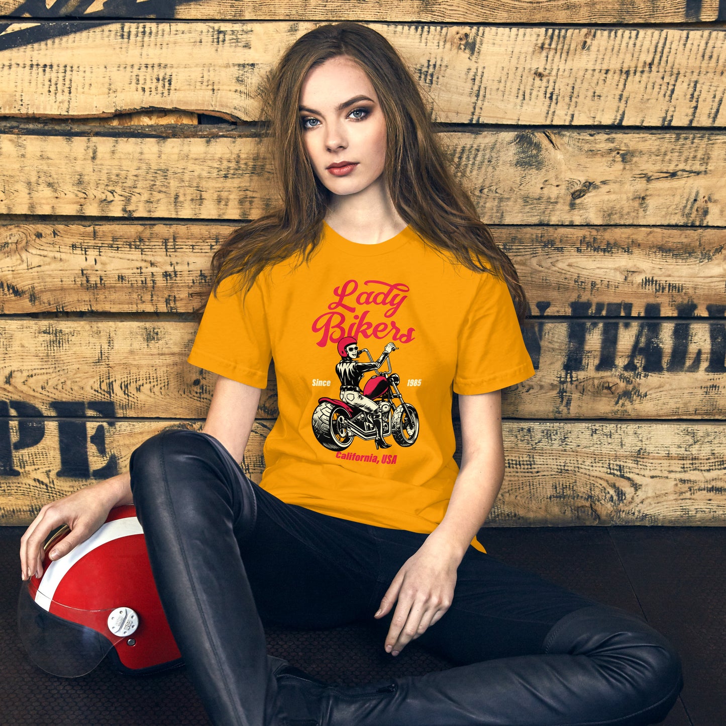 Lady Bikers Unisex t-shirt