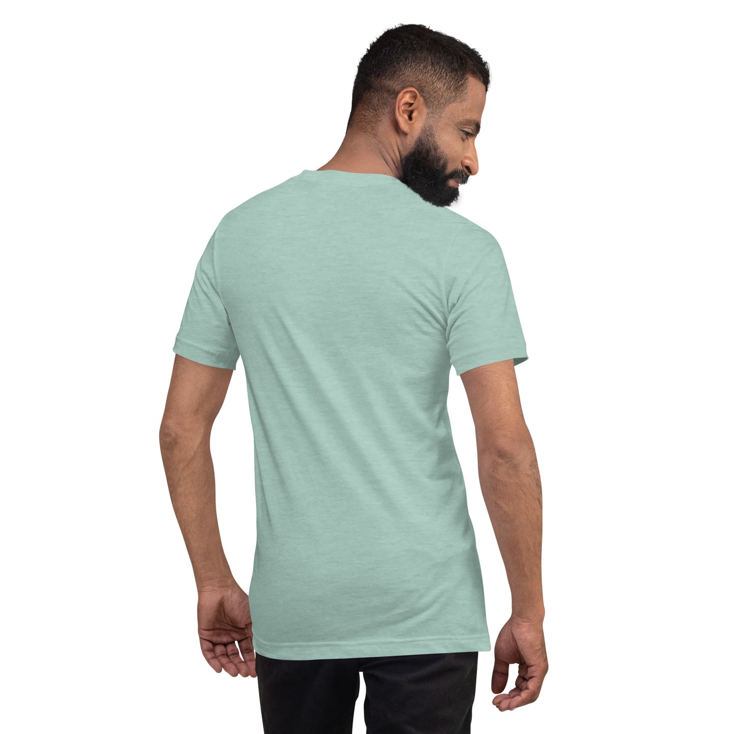 Chihuahua in the canteen Unisex t-shirt