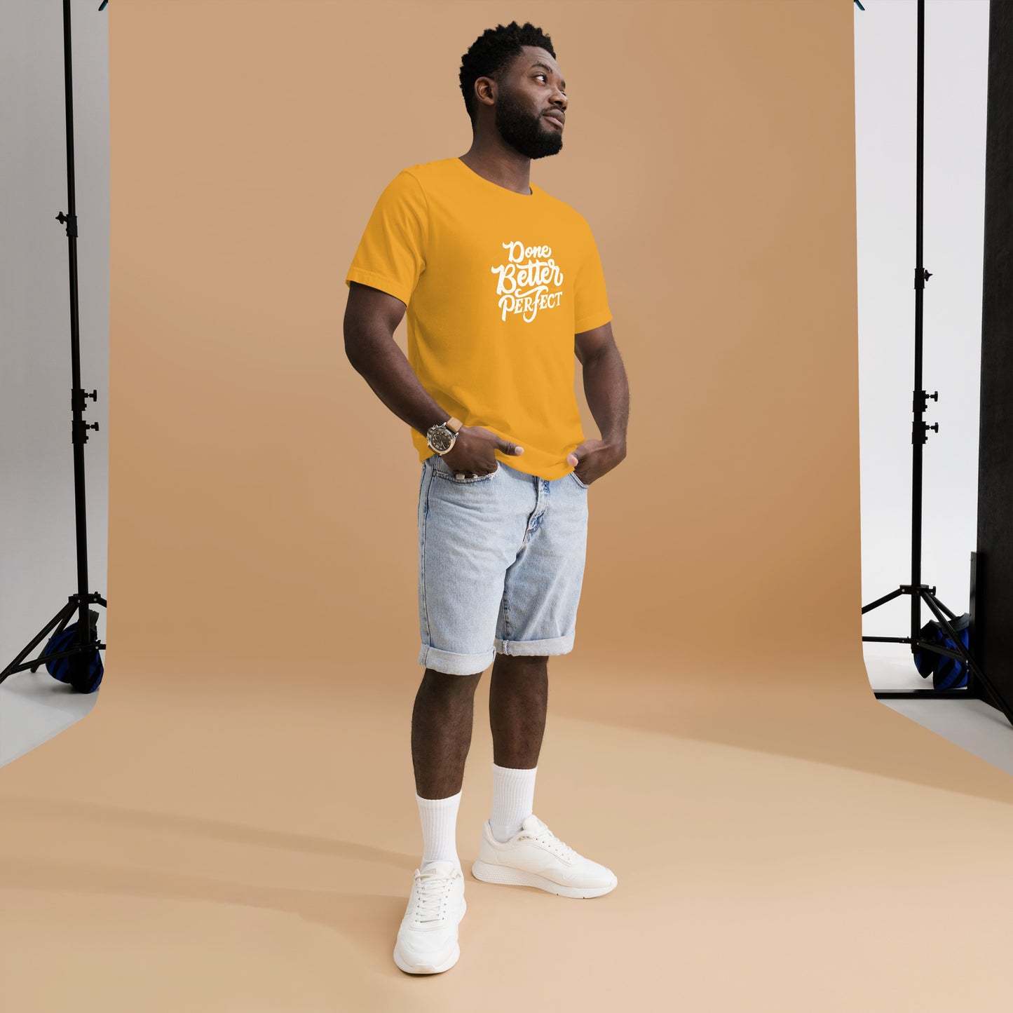 Done Is Better Than Perfect Unisex t-shirt
